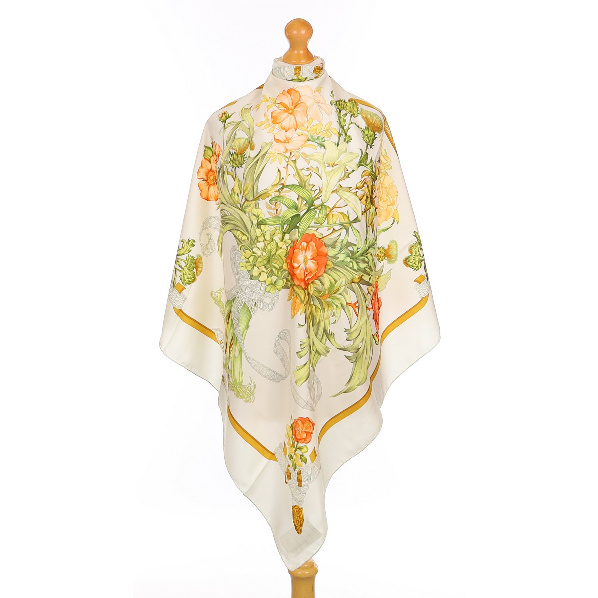 Hermès Regina Silk Scarf