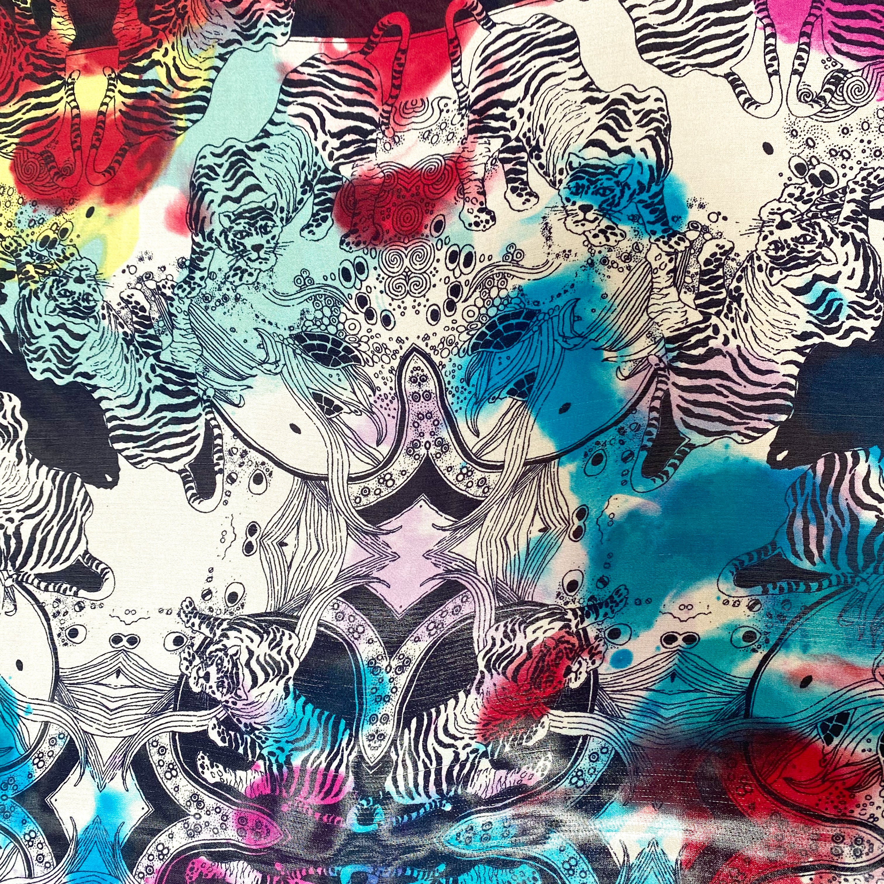 Kenzo Silk Scarf