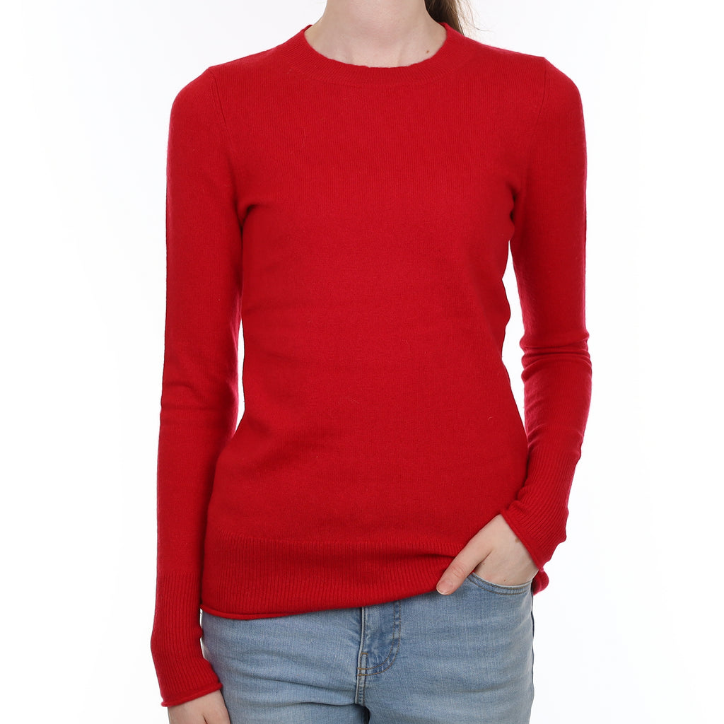 Postbox Red Crew Neck Jumper Extra Small