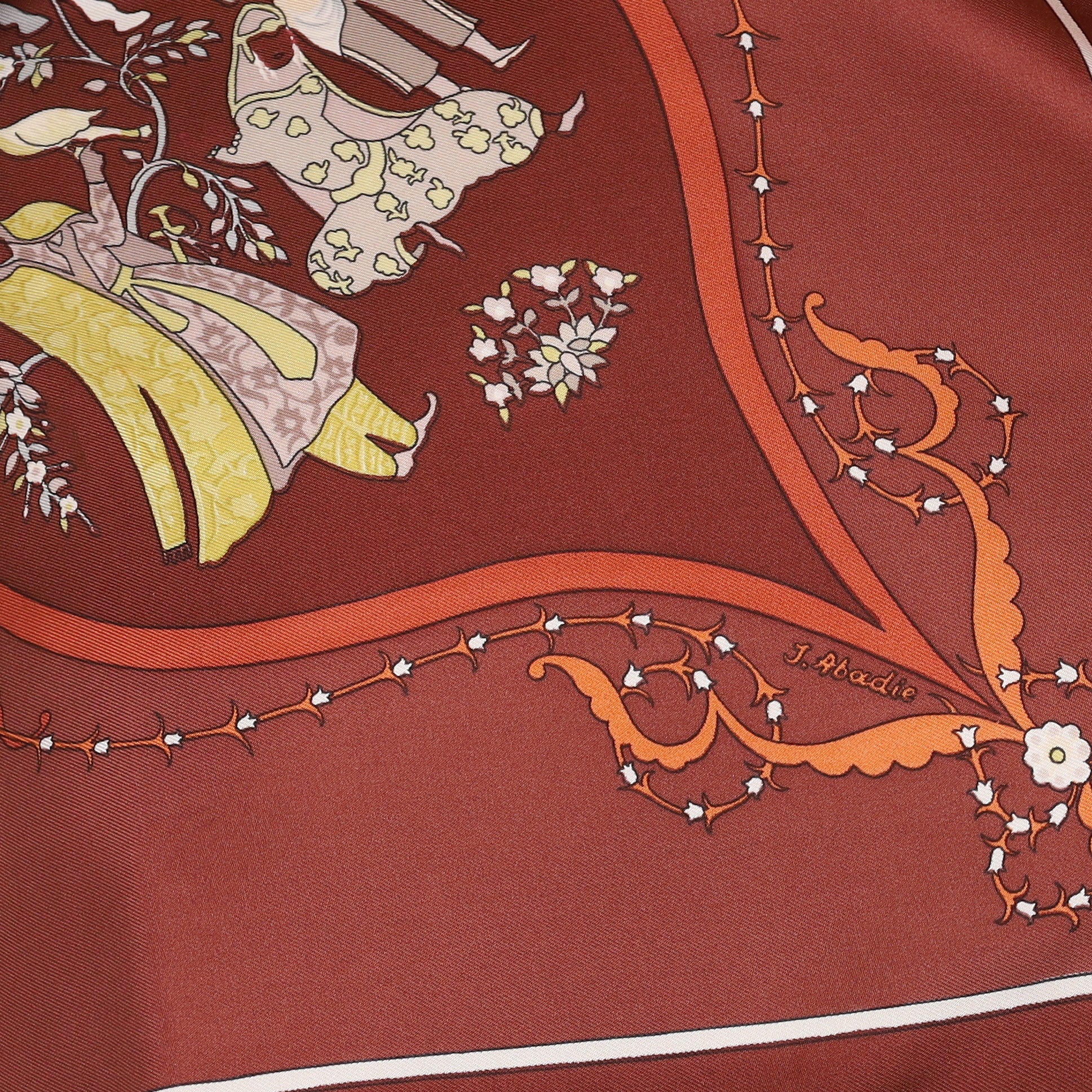 Hermès Poésie Persane Silk Scarf Quite Rare