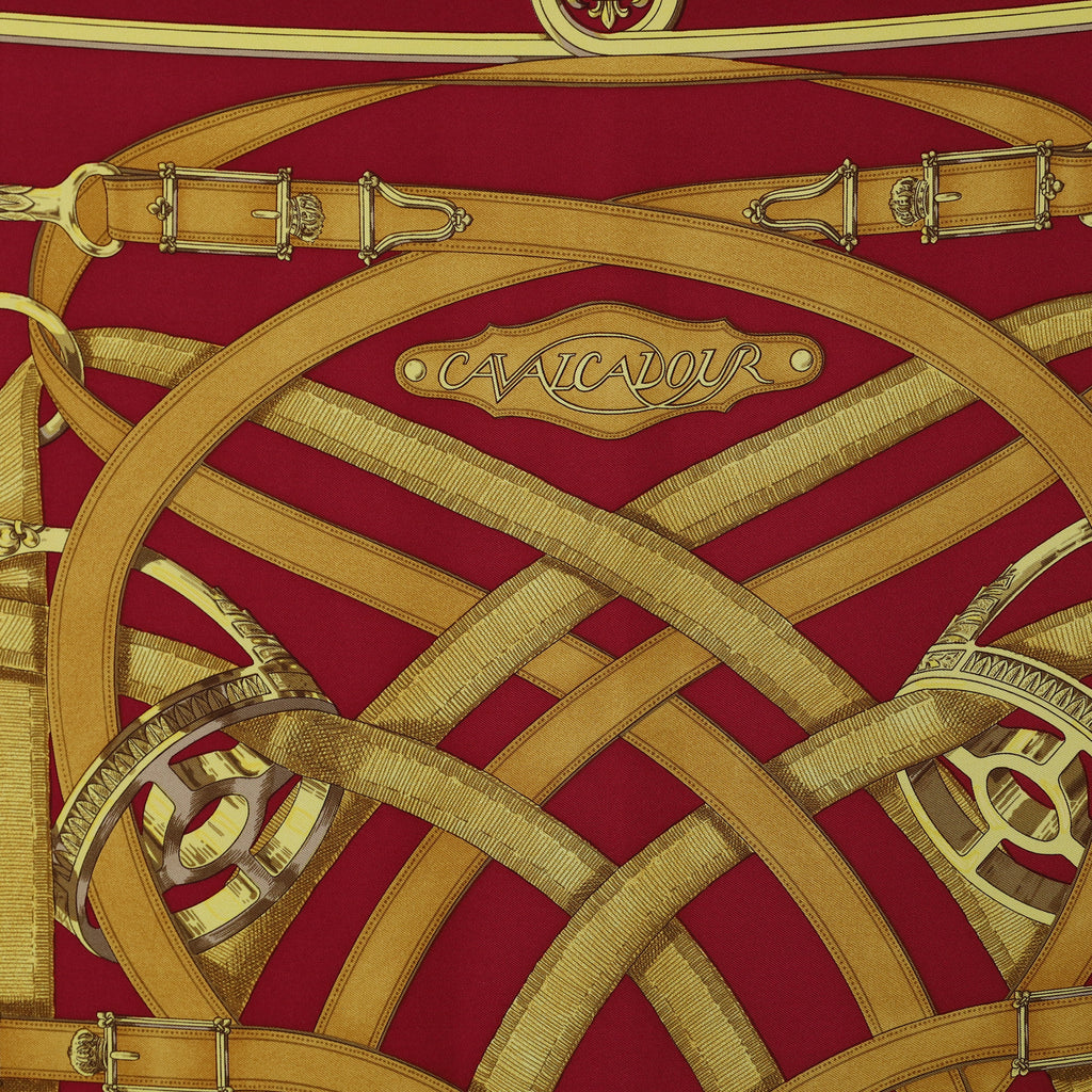 Hermès Cavalcadour Silk Scarf