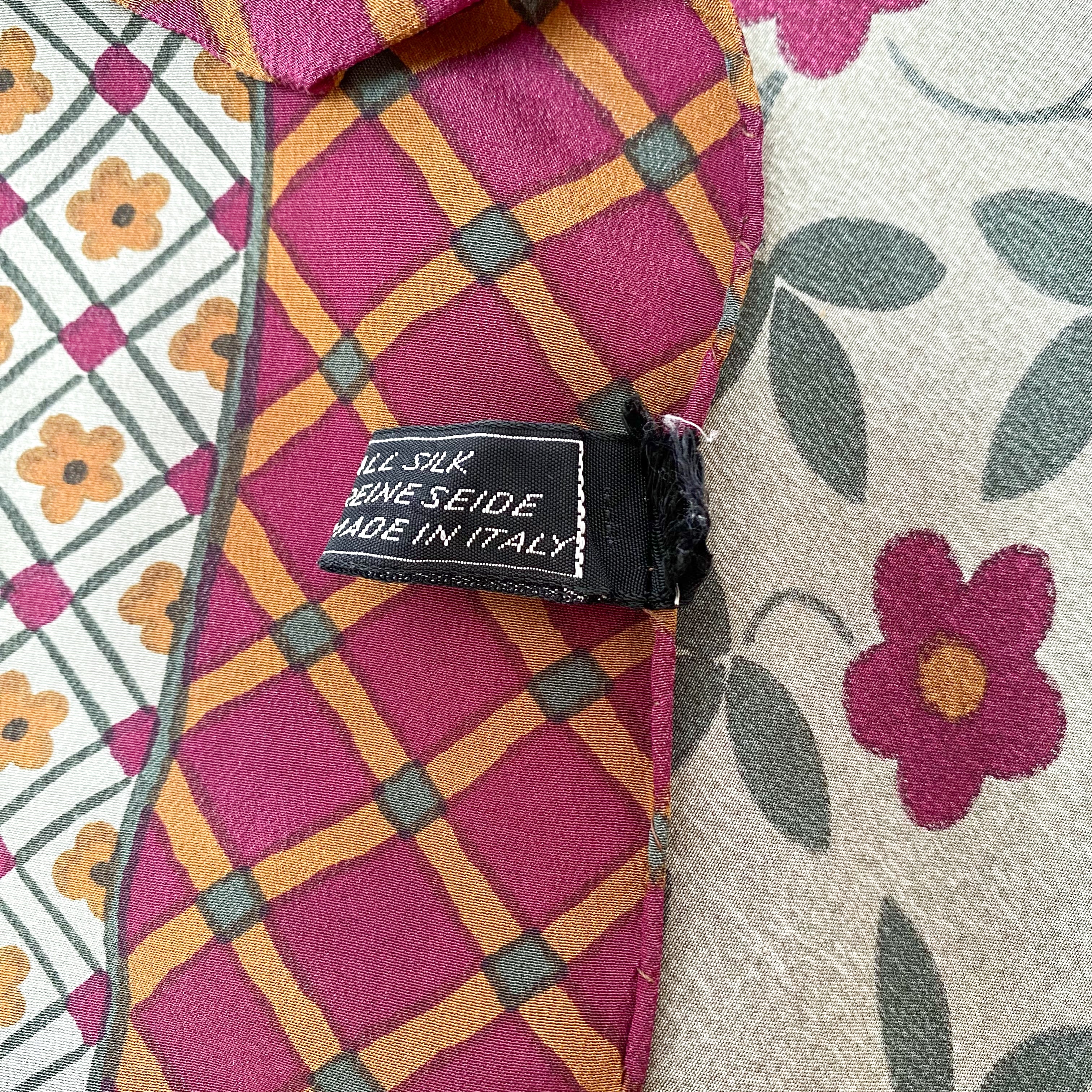 Vintage Givenchy Silk Scarf