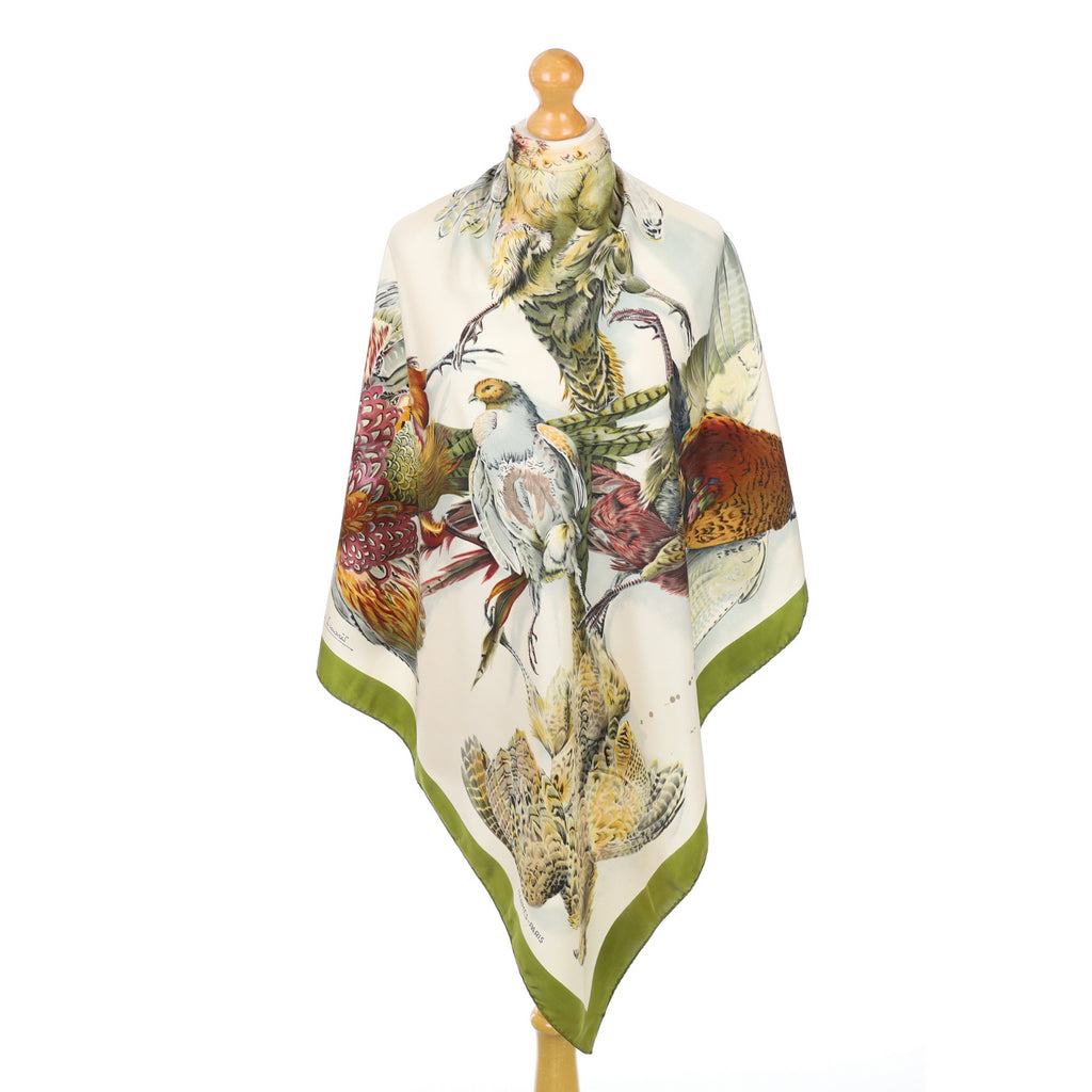 Hermès Belles Chasse Silk Scarf