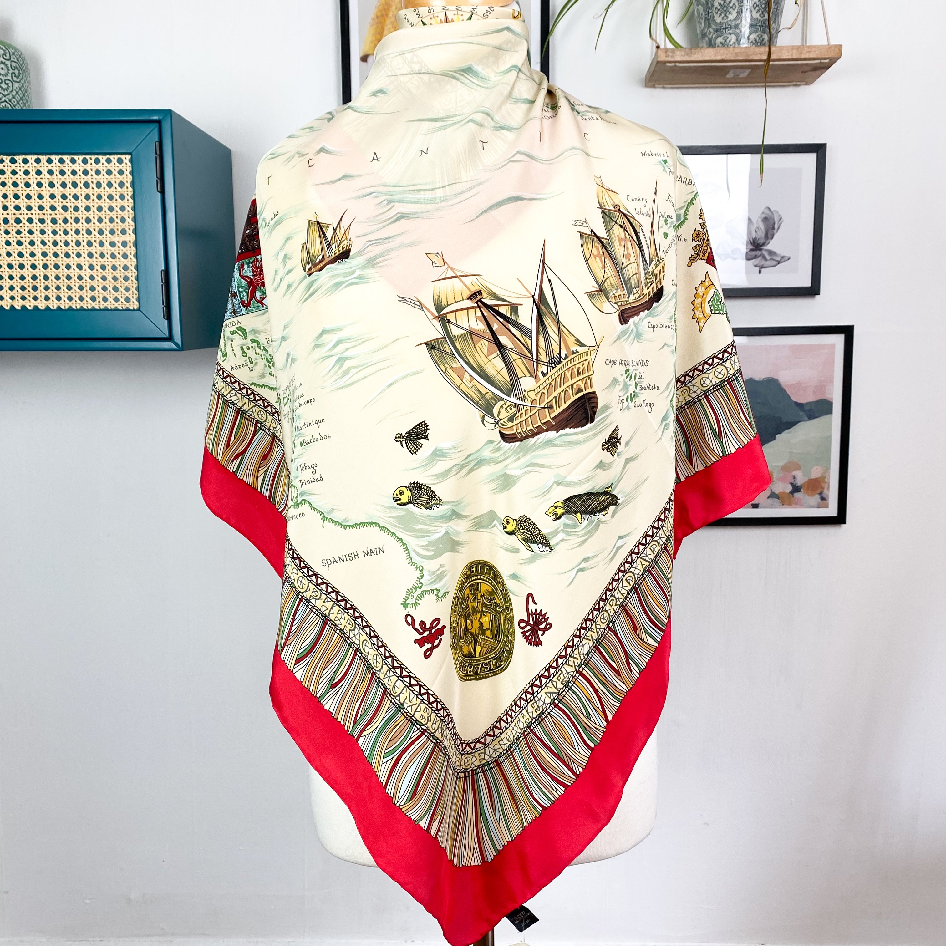 Brand New Liberty Vintage Silk Scarf