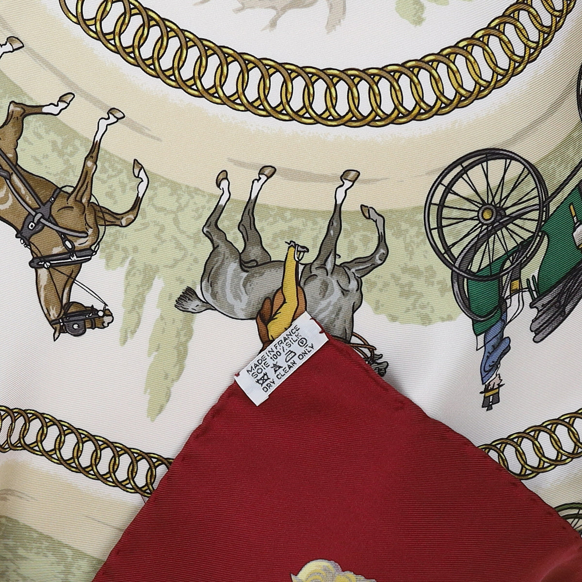 Hermès La Promenade De Longchamps Silk Scarf