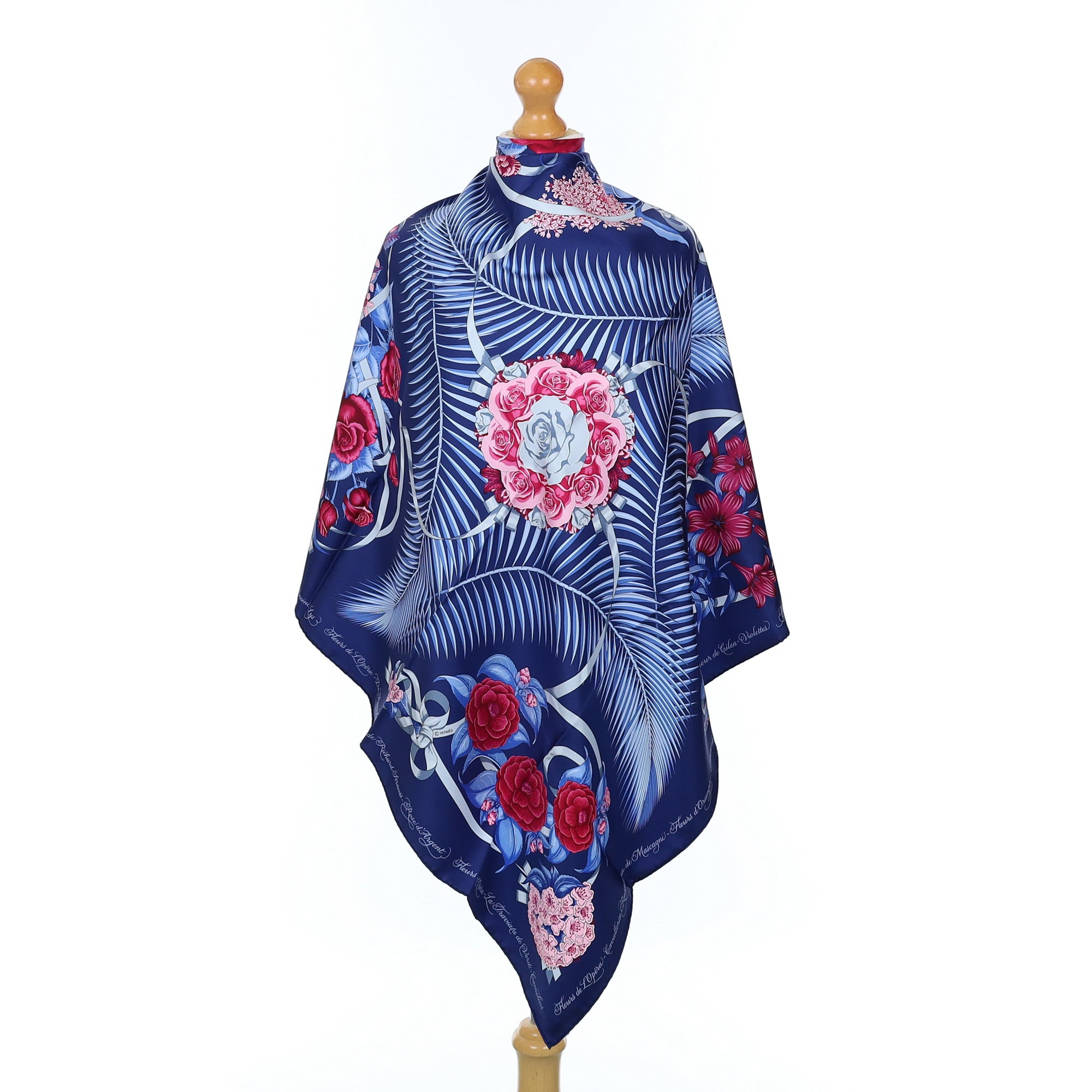 Hermes Fleurs De L’opéra  Silk Scarf