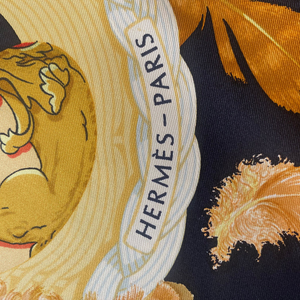 Brand New Boxed Hermès Couvée D’Hermès Silk Scarf Quite Rare