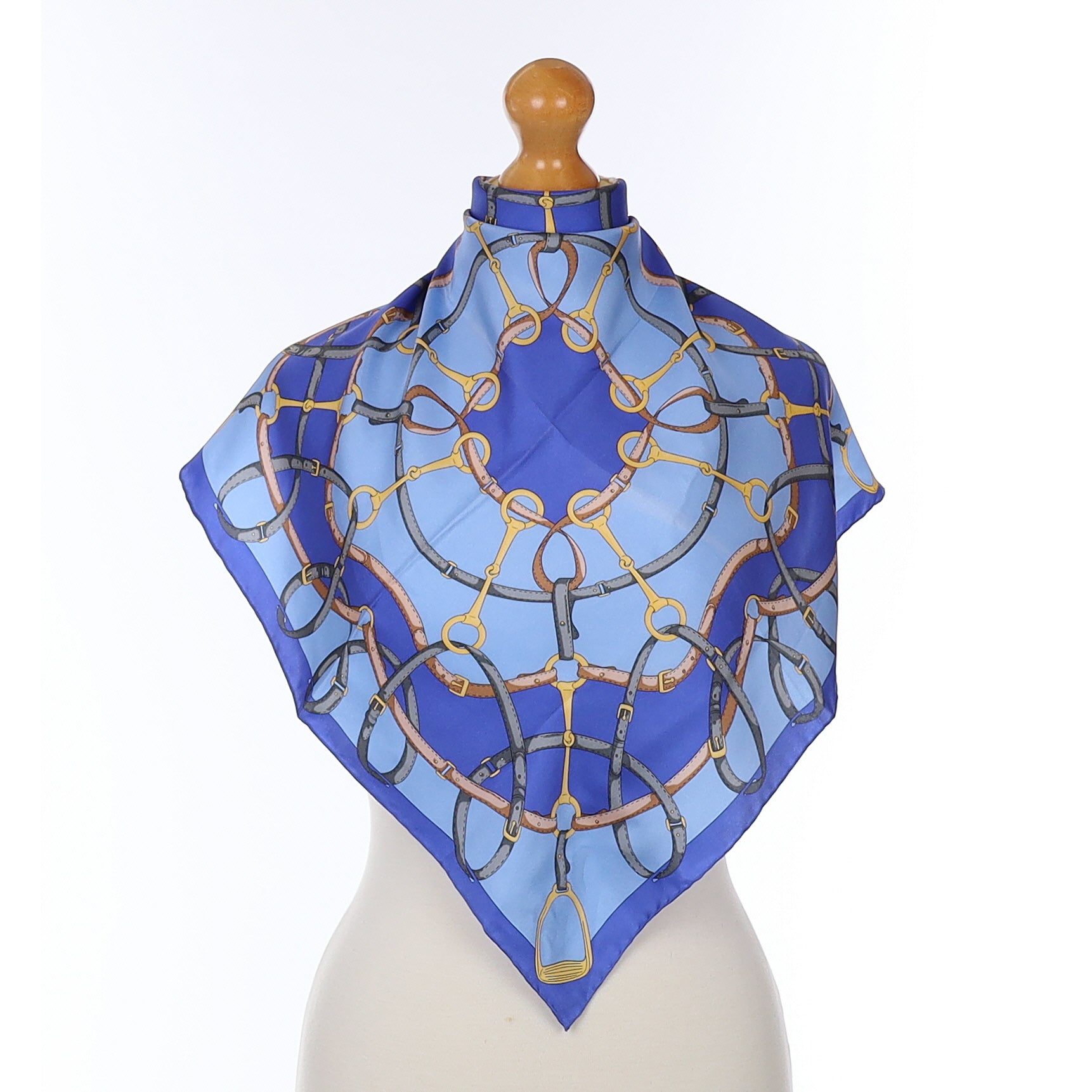 Brand New Fraas Equestrian Silk Scarf