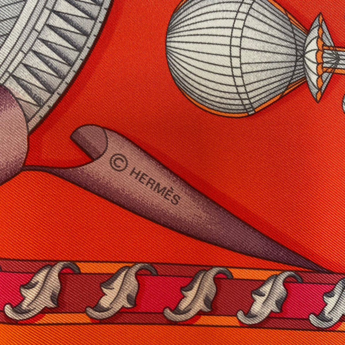 Brand New Boxed Hermès Rêves D’espace Silk Scarf Quite Rare