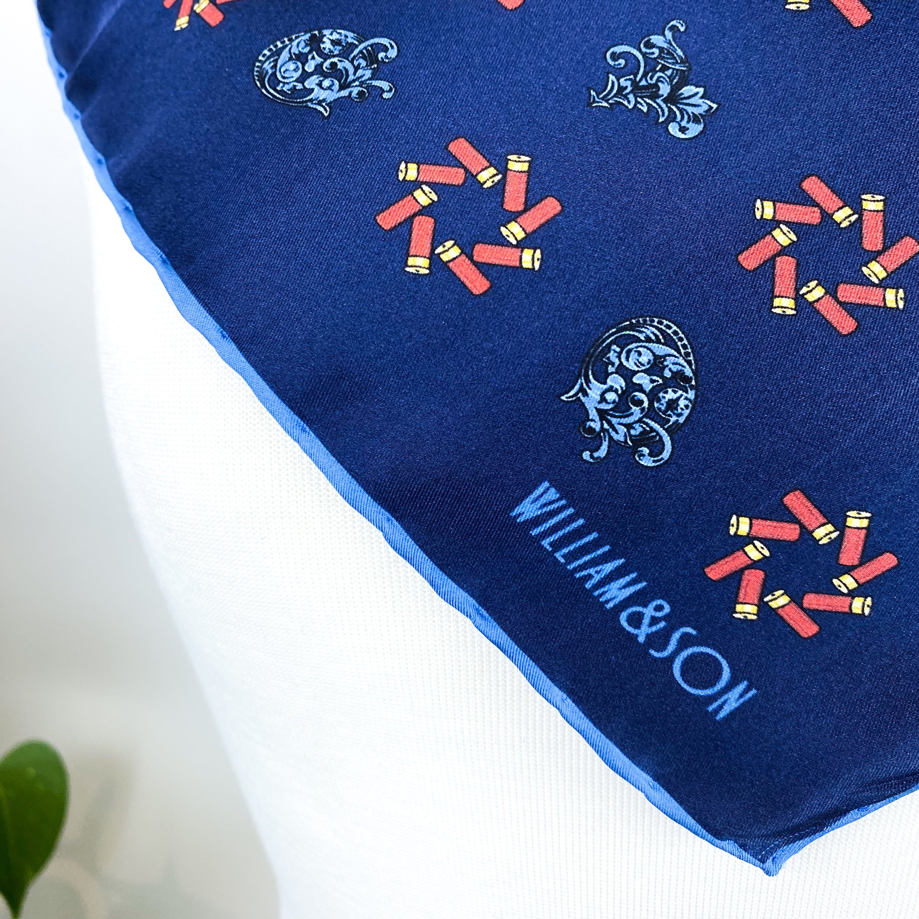 Brand New William & Son Cartridge Silk Hankerchief