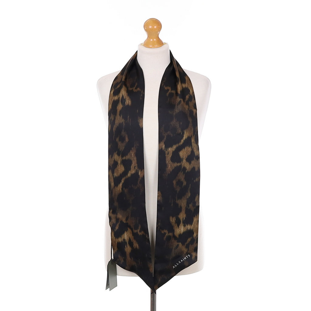 Brand New Animal Print Silk Scarf
