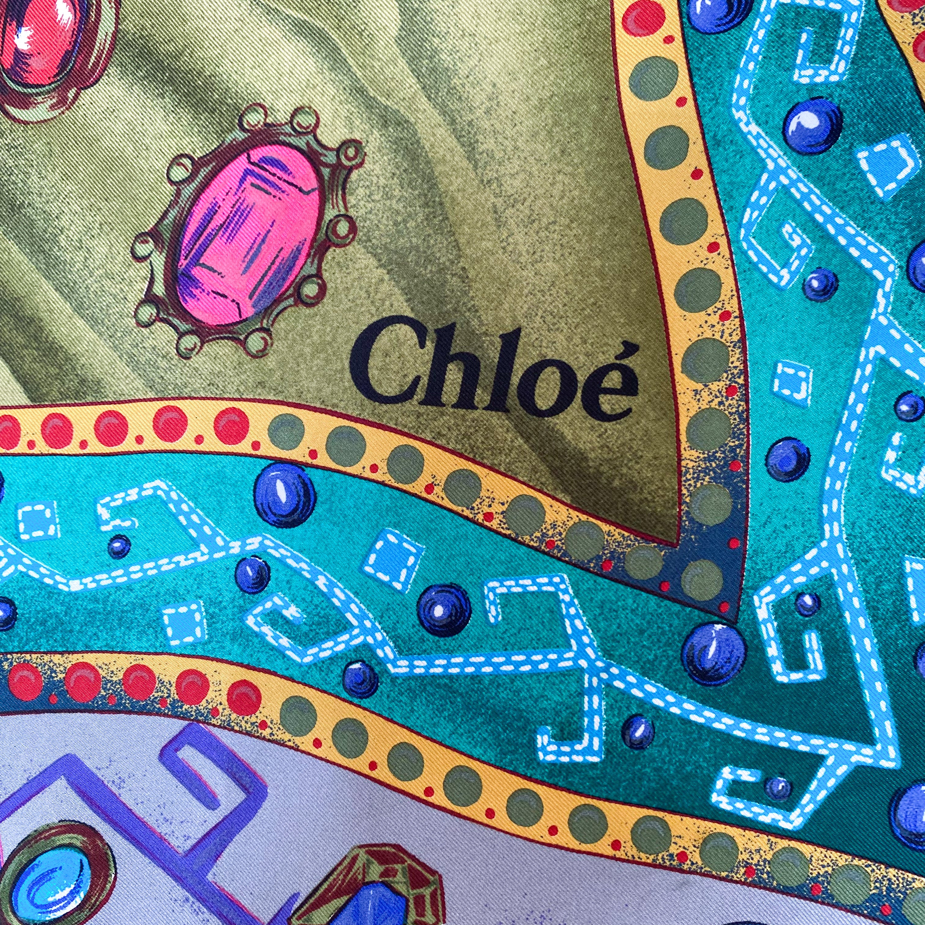 Chloé Silk Scarf