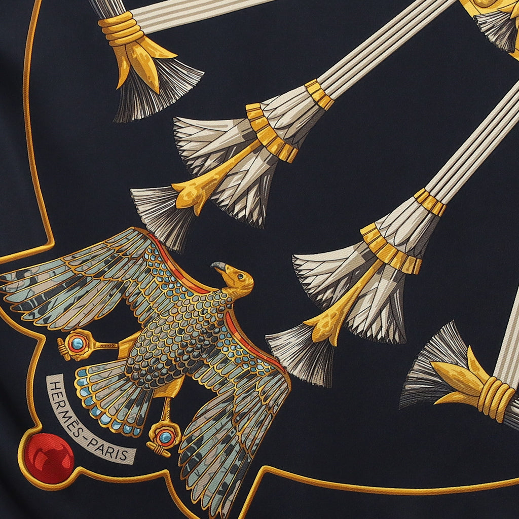 Hermès Égypte Silk Scarf