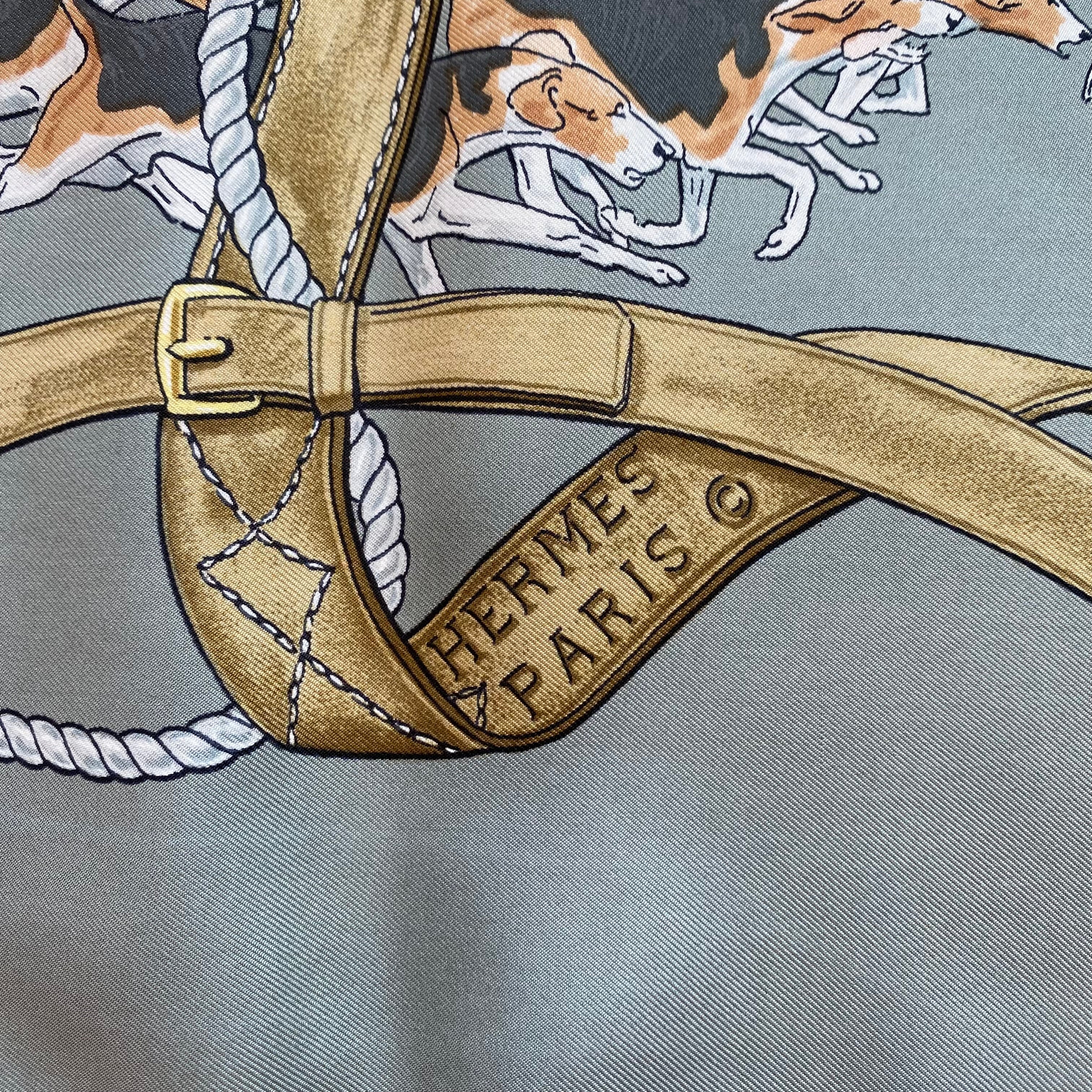 Hermès Le Bien Aller Silk Scarf