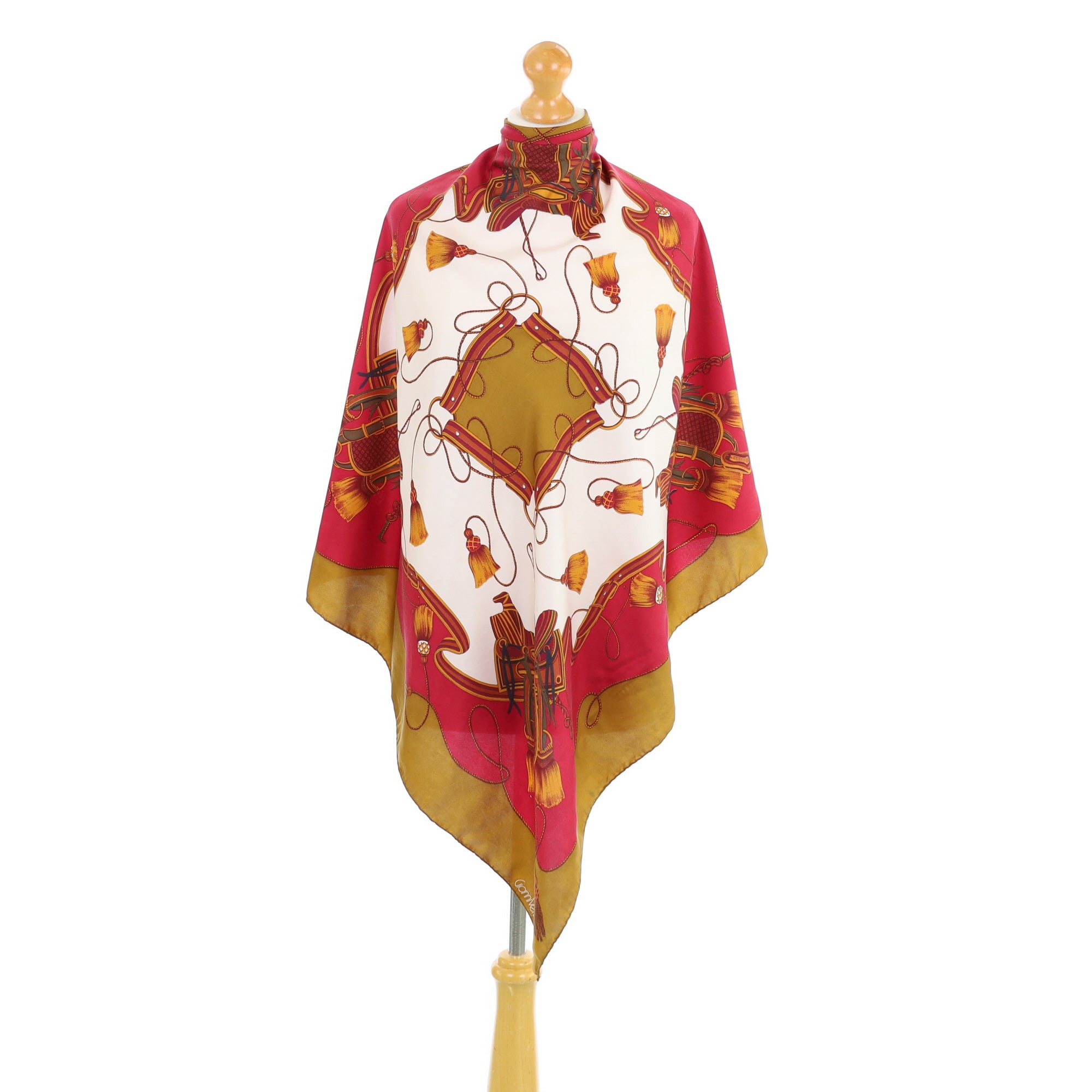 Gianni Versace Vintage Designer Silk Scarf