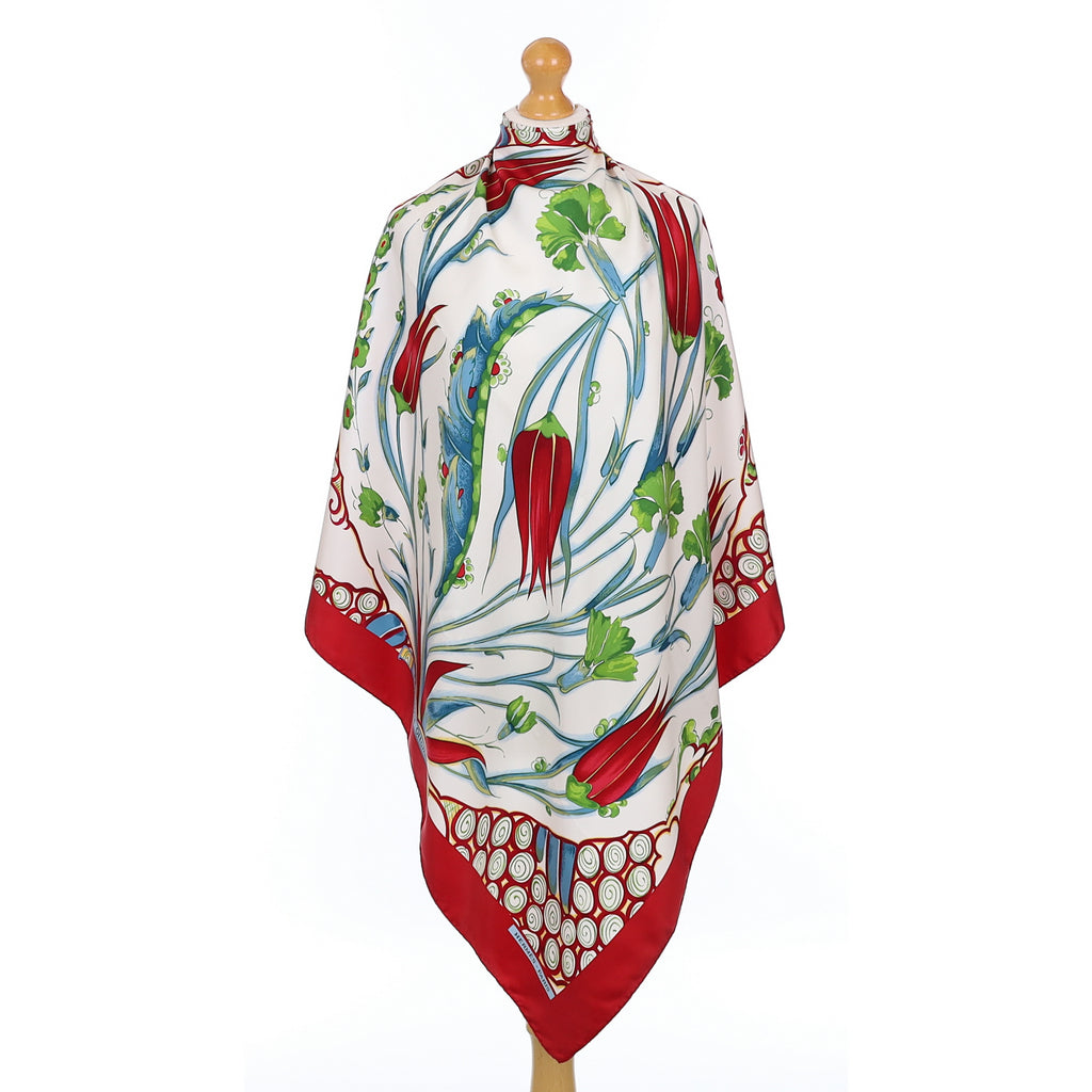 Hermès Céramique Ottomane Silk Scarf Quite Rare