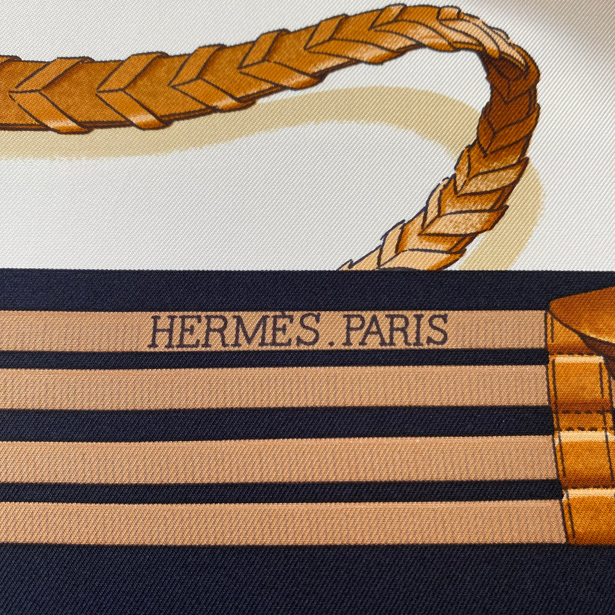 Pristine Hermès Jumping Silk Scarf