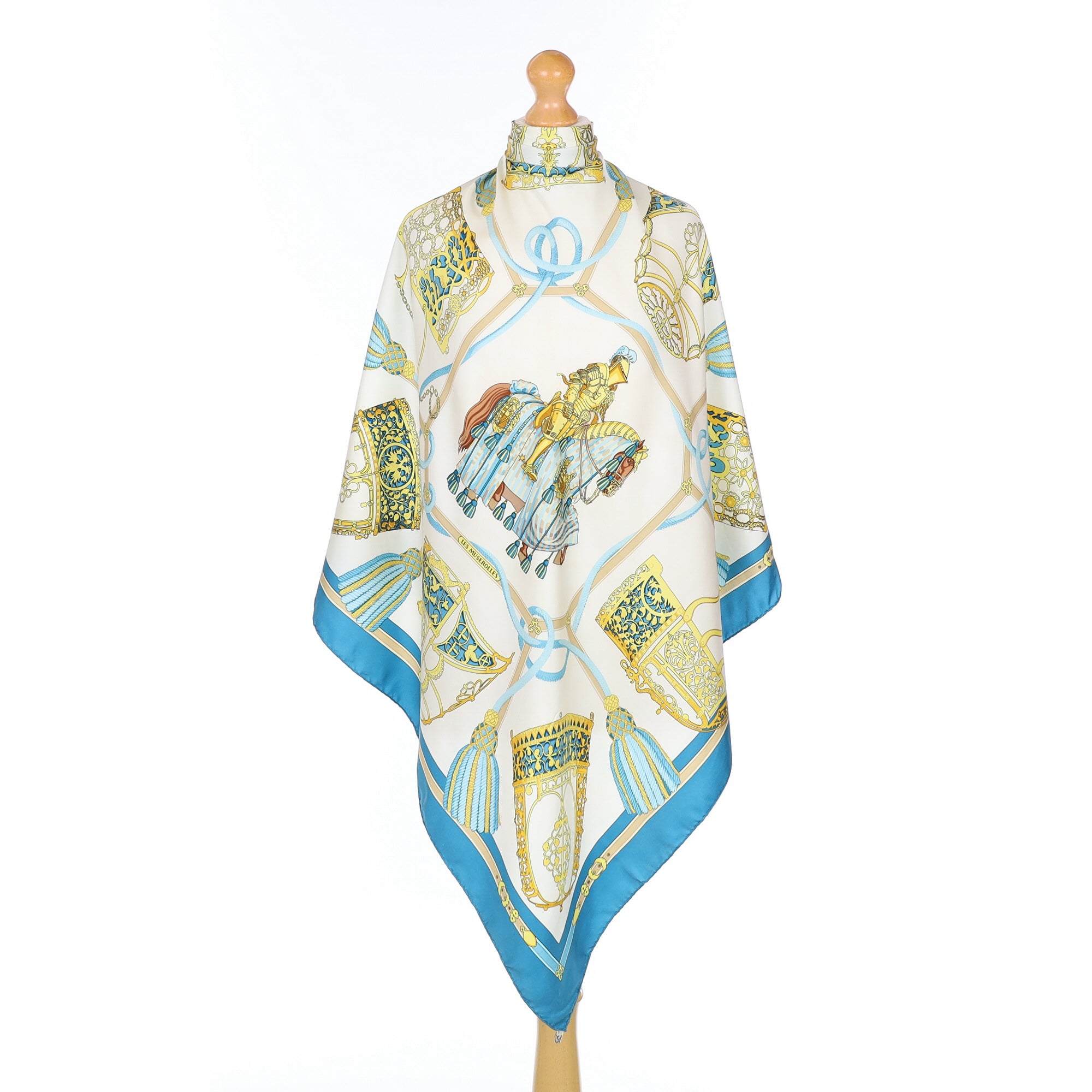 Hermès Les Muserolles Silk Scarf