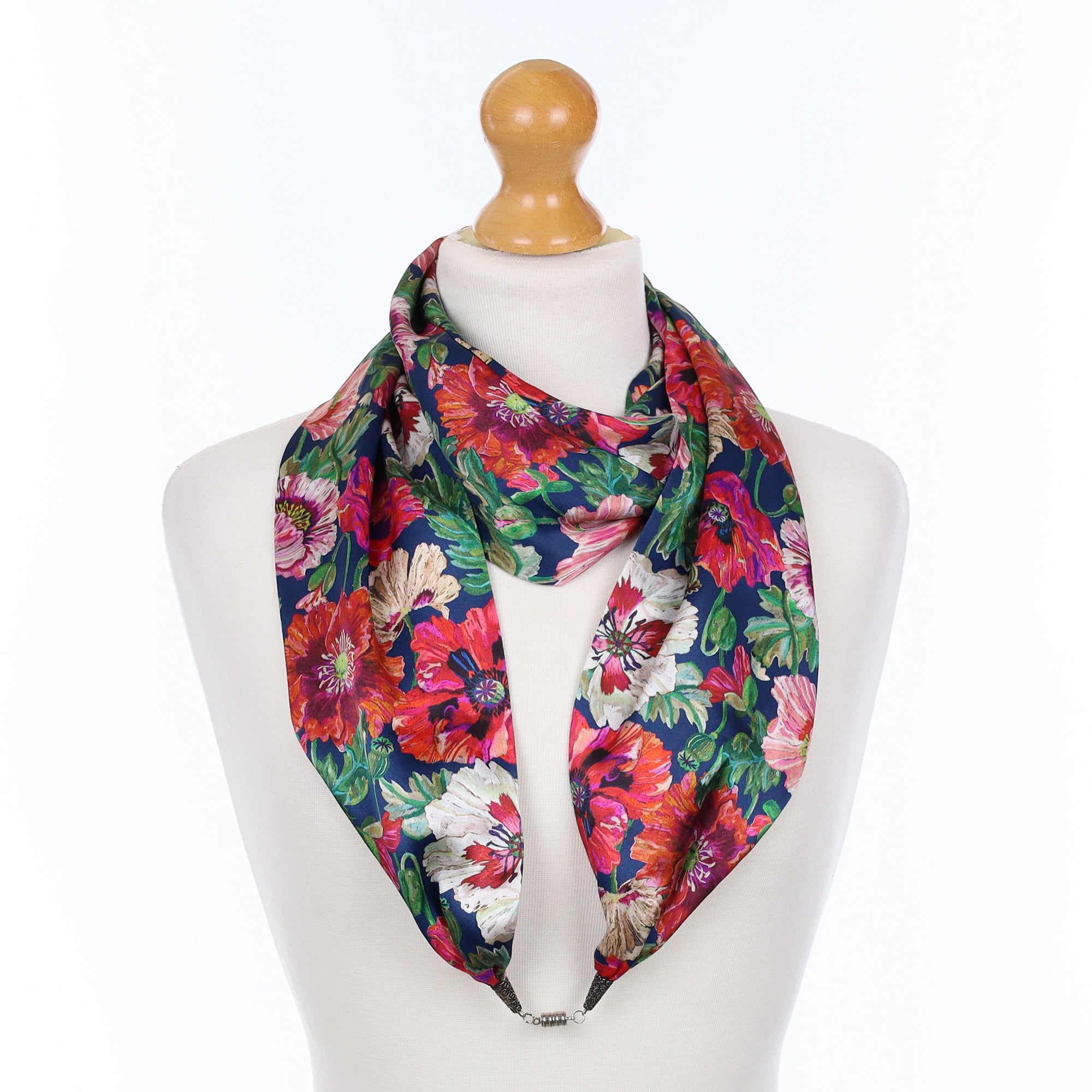 Brand New Boxed Ladycrow Silk Scarf
