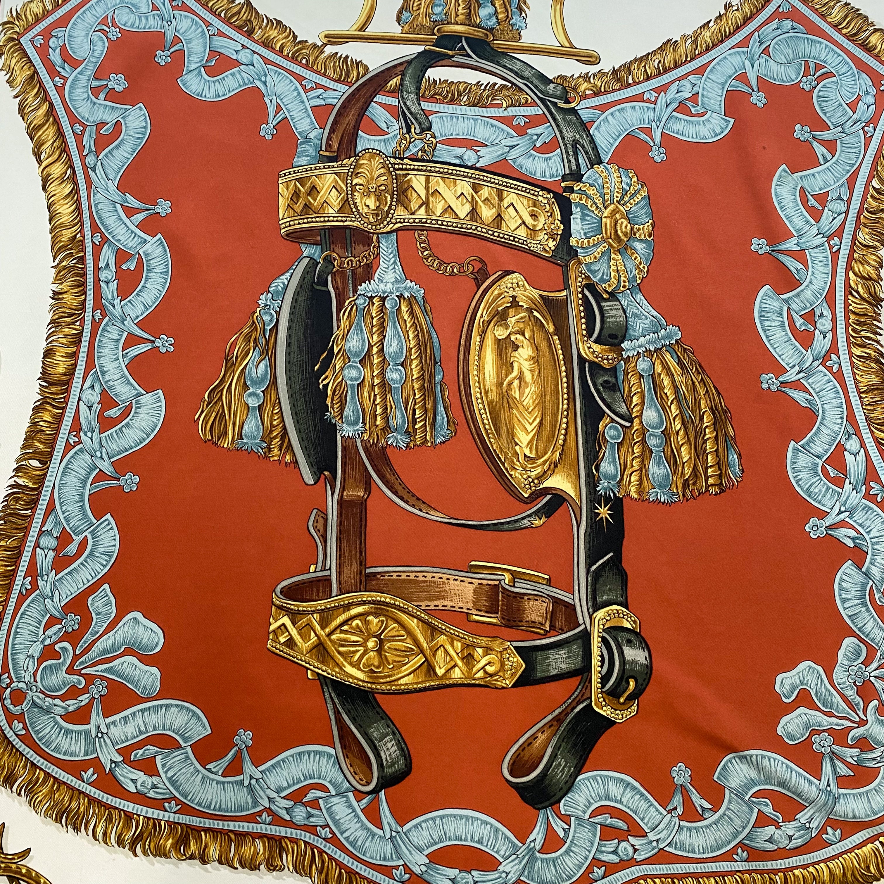 Hermès Bride De Cour Silk Scarf
