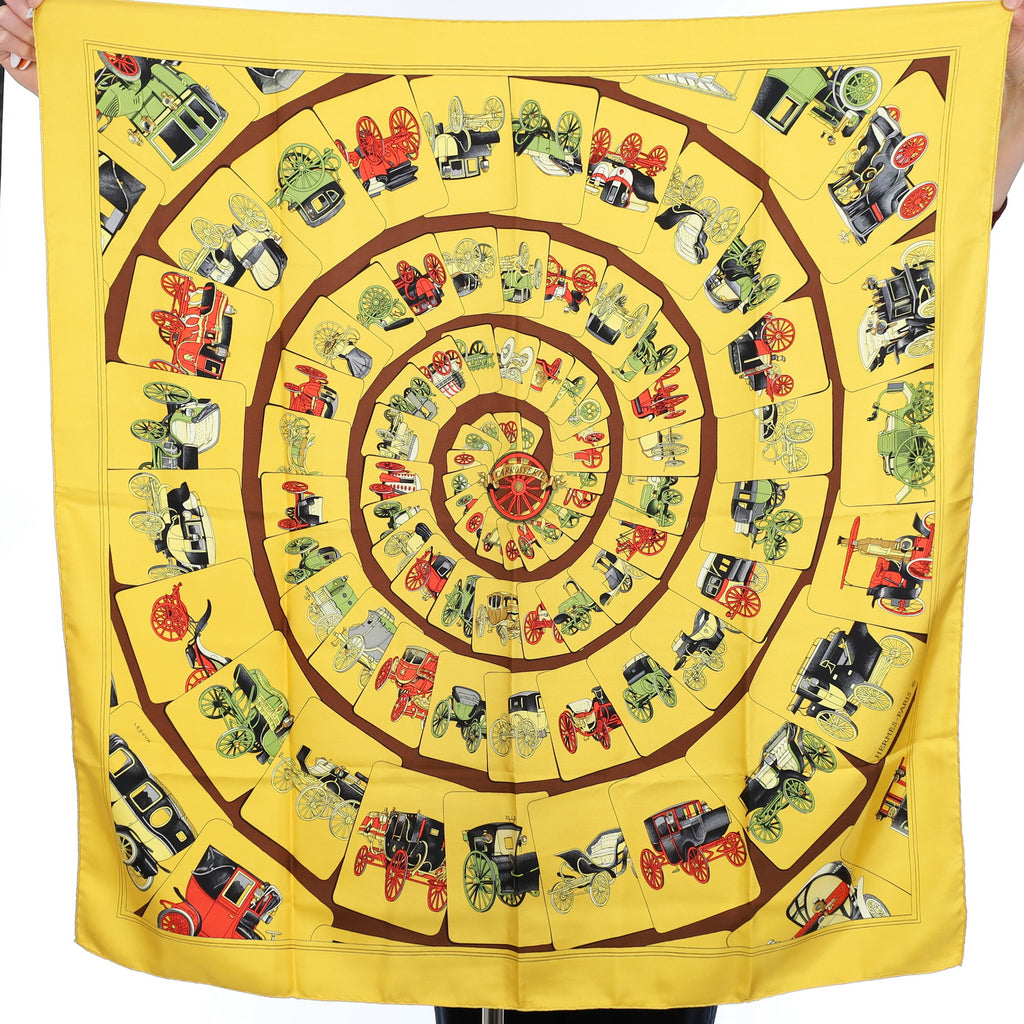 Hermès Carrosserie Silk Scarf Quite Rare