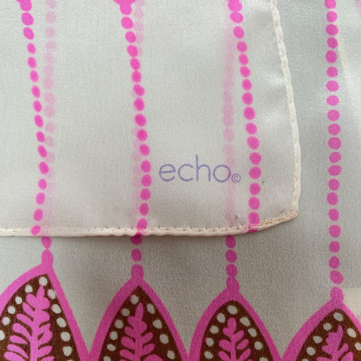 Echo Long Modern Silk Scarf