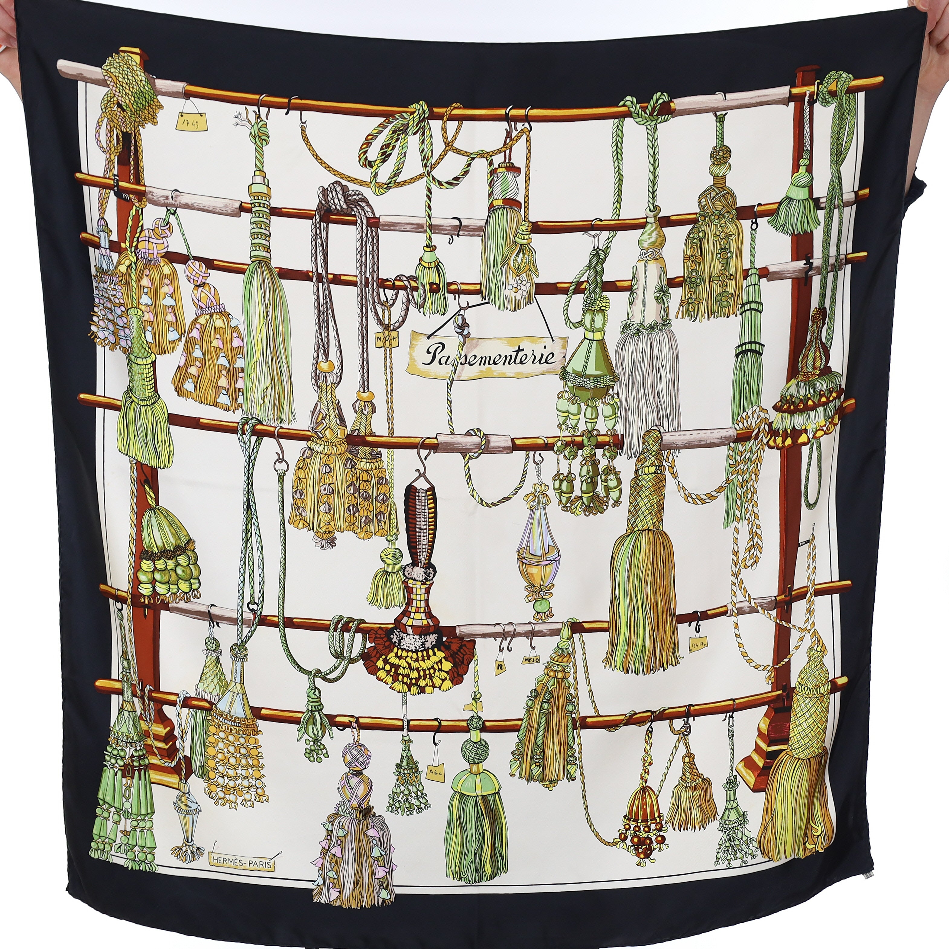 Hermès Passementerie Silk Scarf