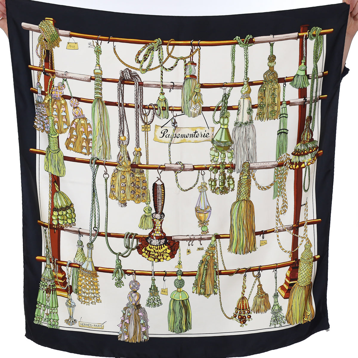 Hermès Passementerie Silk Scarf