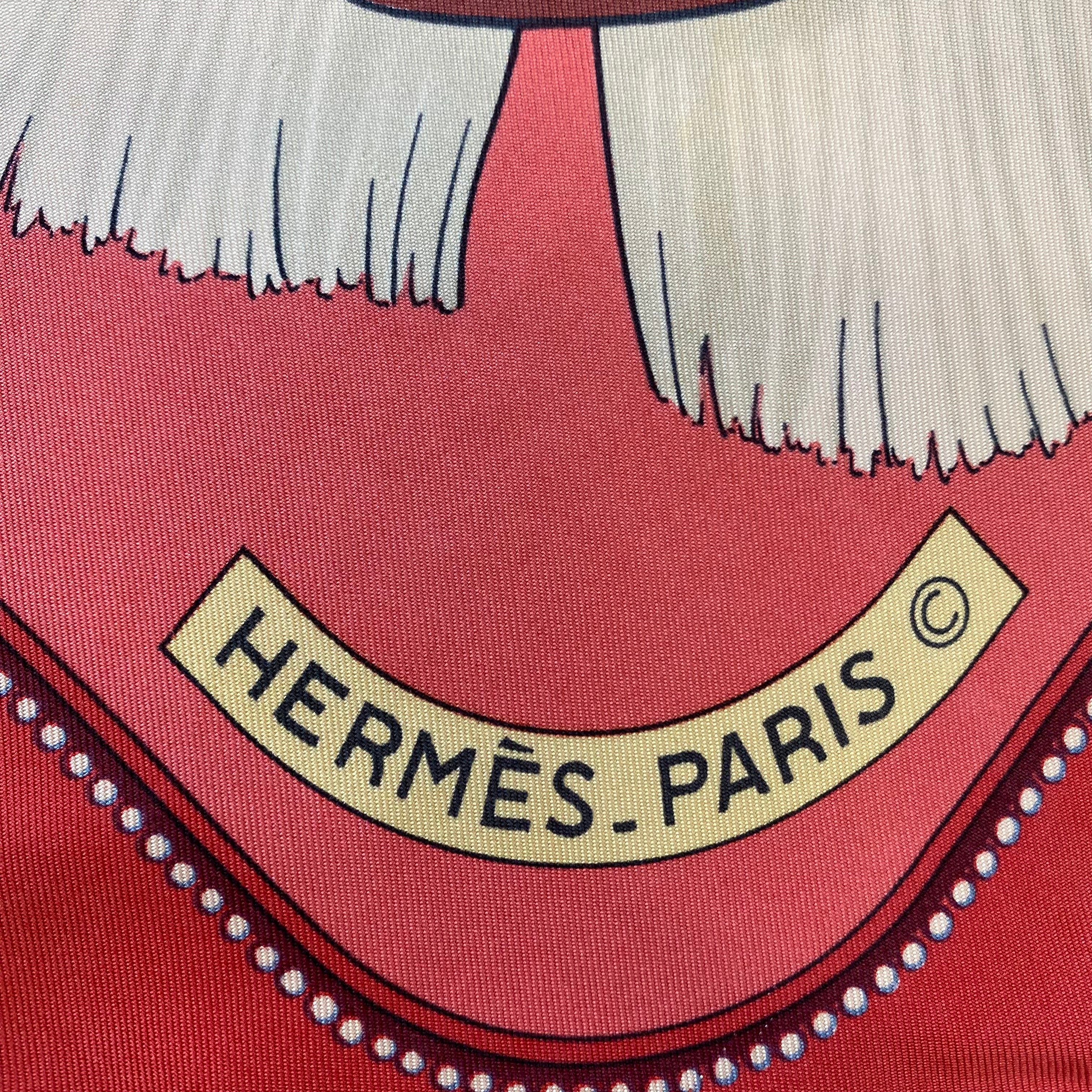 Hermès Tsubas Silk Scarf