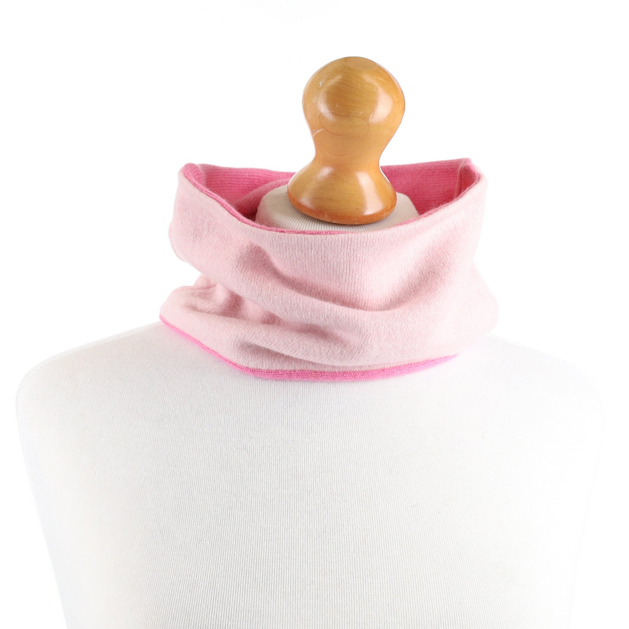 Candy and Baby Pink Neck Warmer