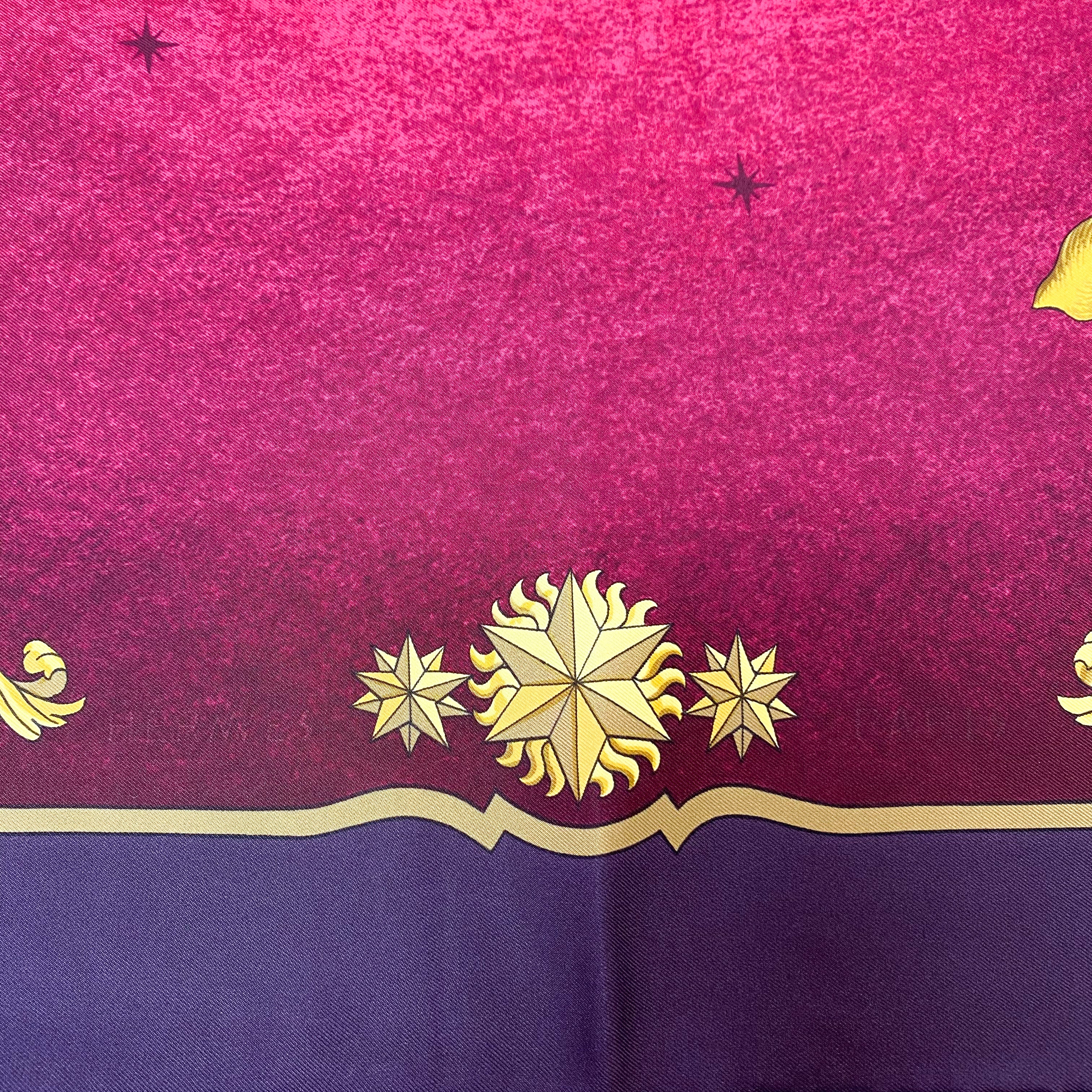 Boxed Cosmos Hermès Silk Scarf