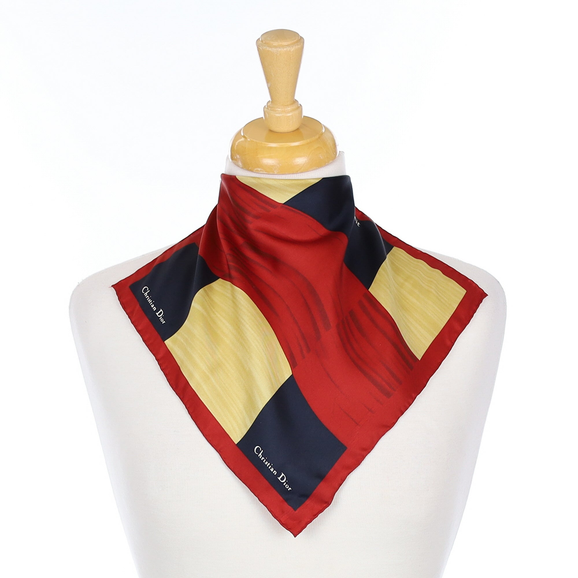 Christian Dior Pocket Square Silk Scarf