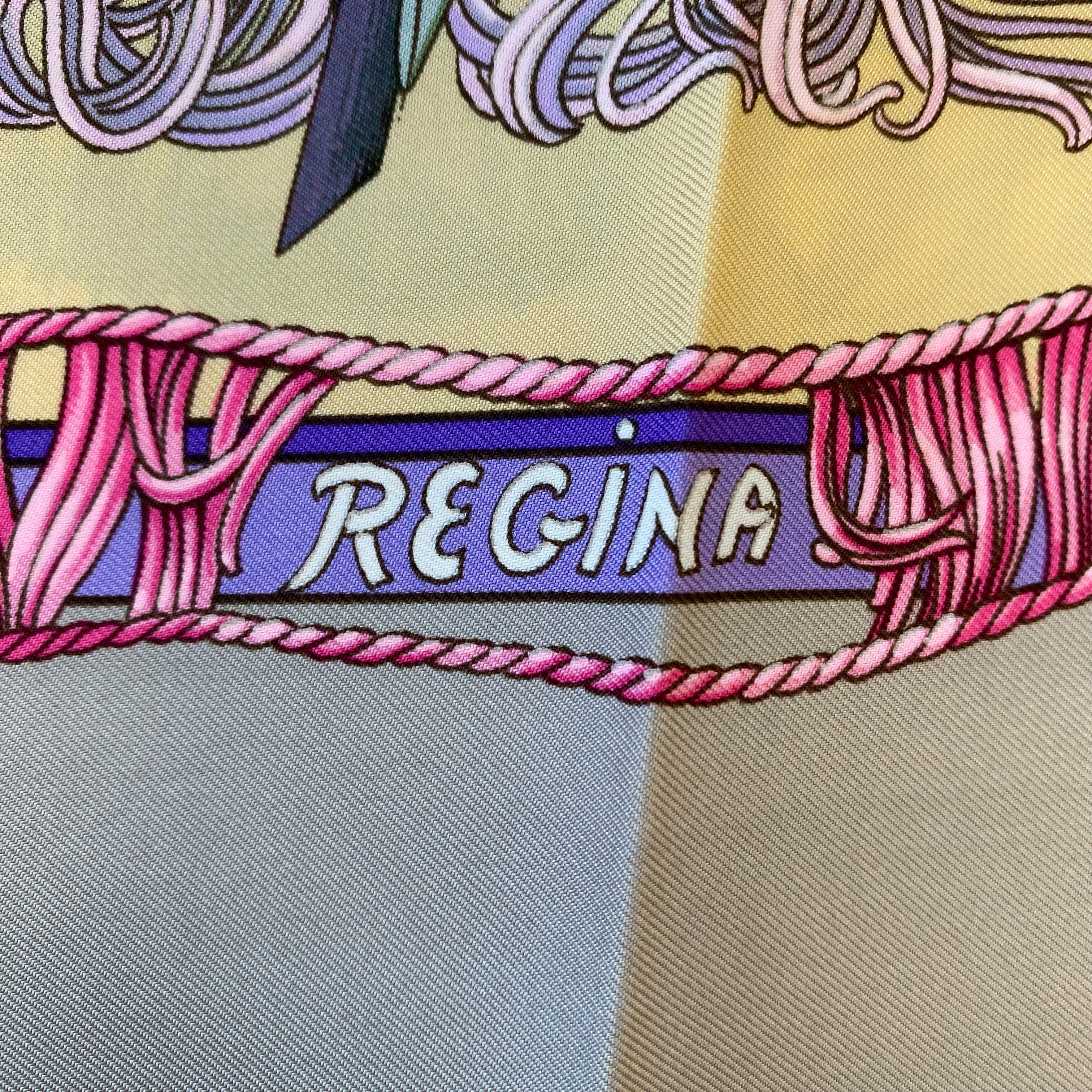 Hermès Regina Designer Silk Scarf