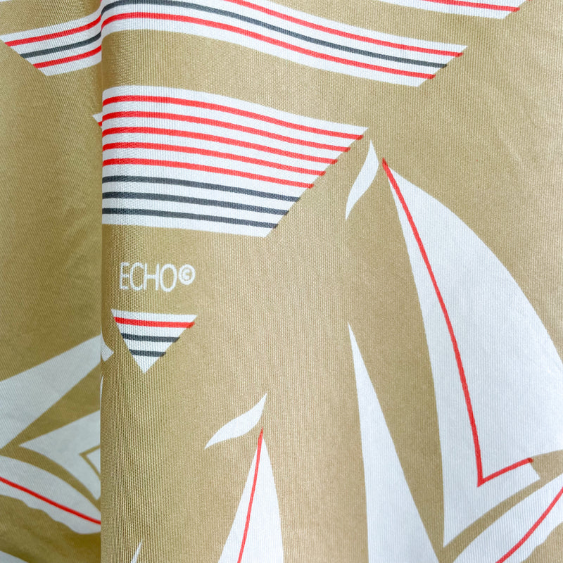 Echo Nautical Design Vintage Silk Scarf