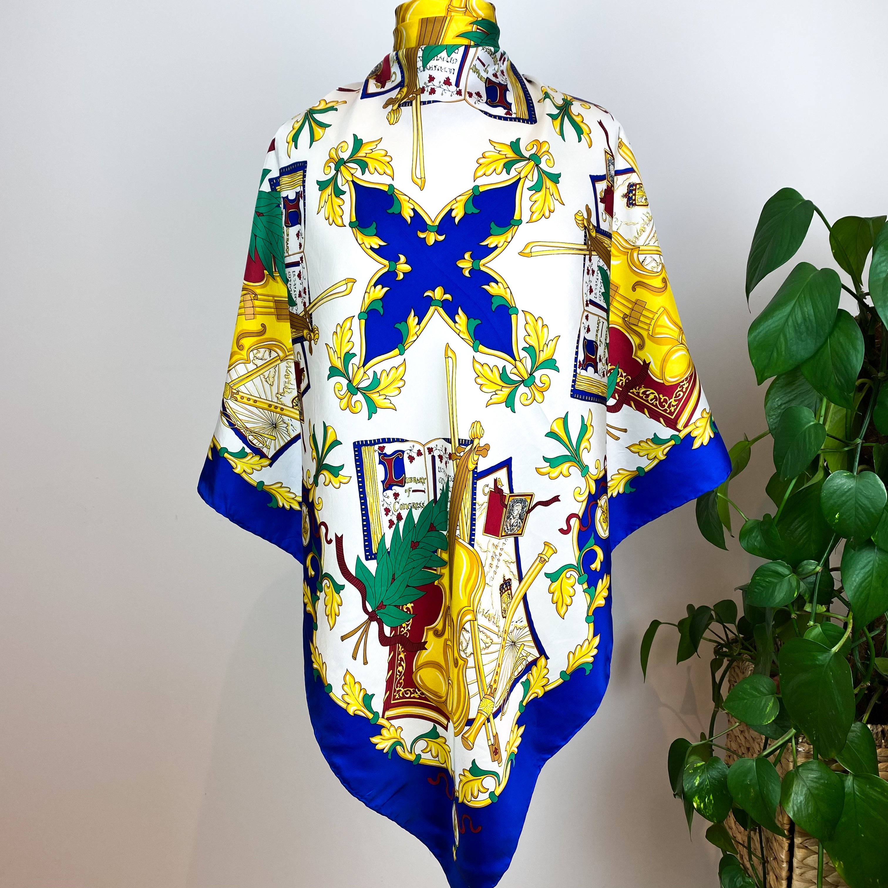 Margo Klass Vintage Silk Scarf