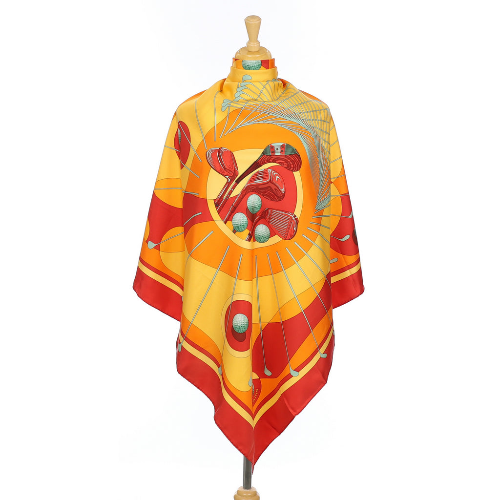 Immaculate Hermès Swing Silk Scarf