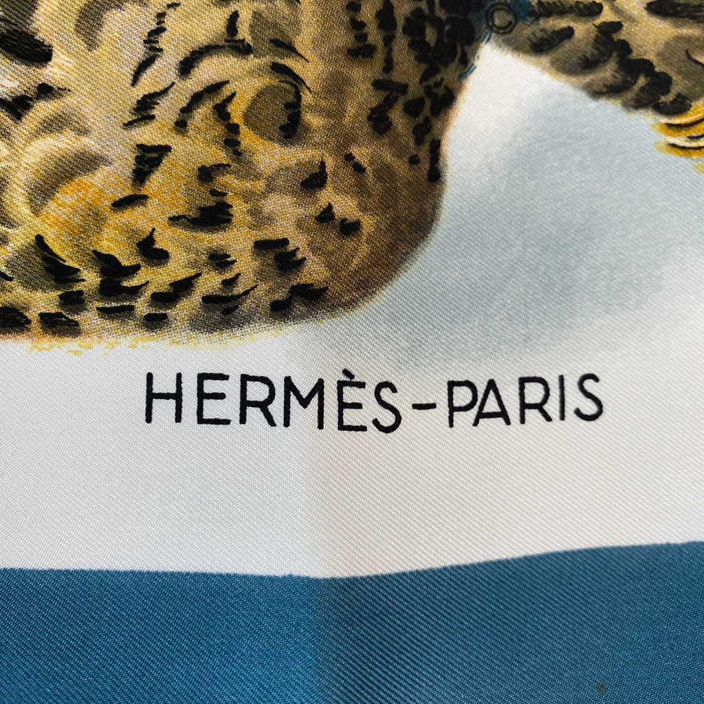 Hermès Belles Chasse Silk Scarf Quite Rare