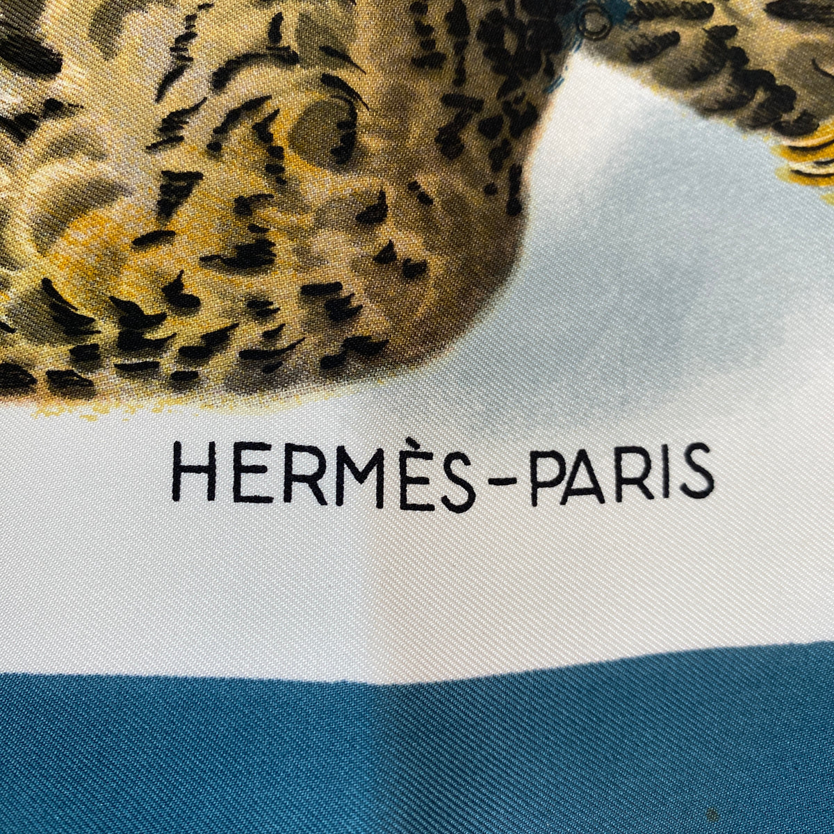 Hermès Belles Chasse Silk Scarf Quite Rare