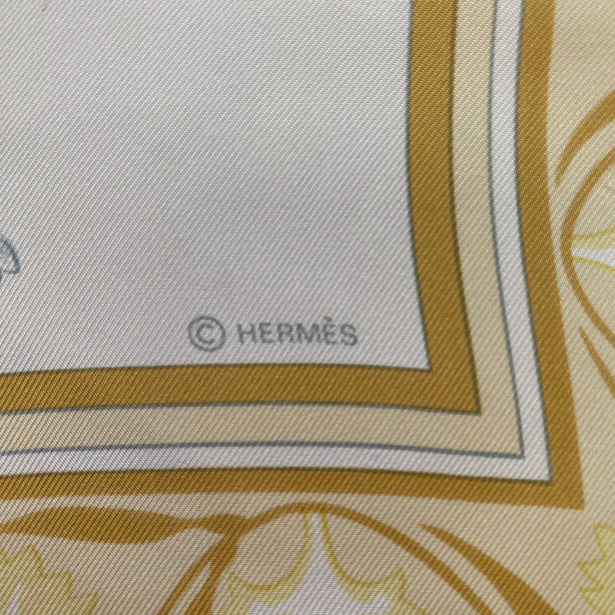 Hermès Oeillets Sauvages et autres Caryophyllées Silk Scarf