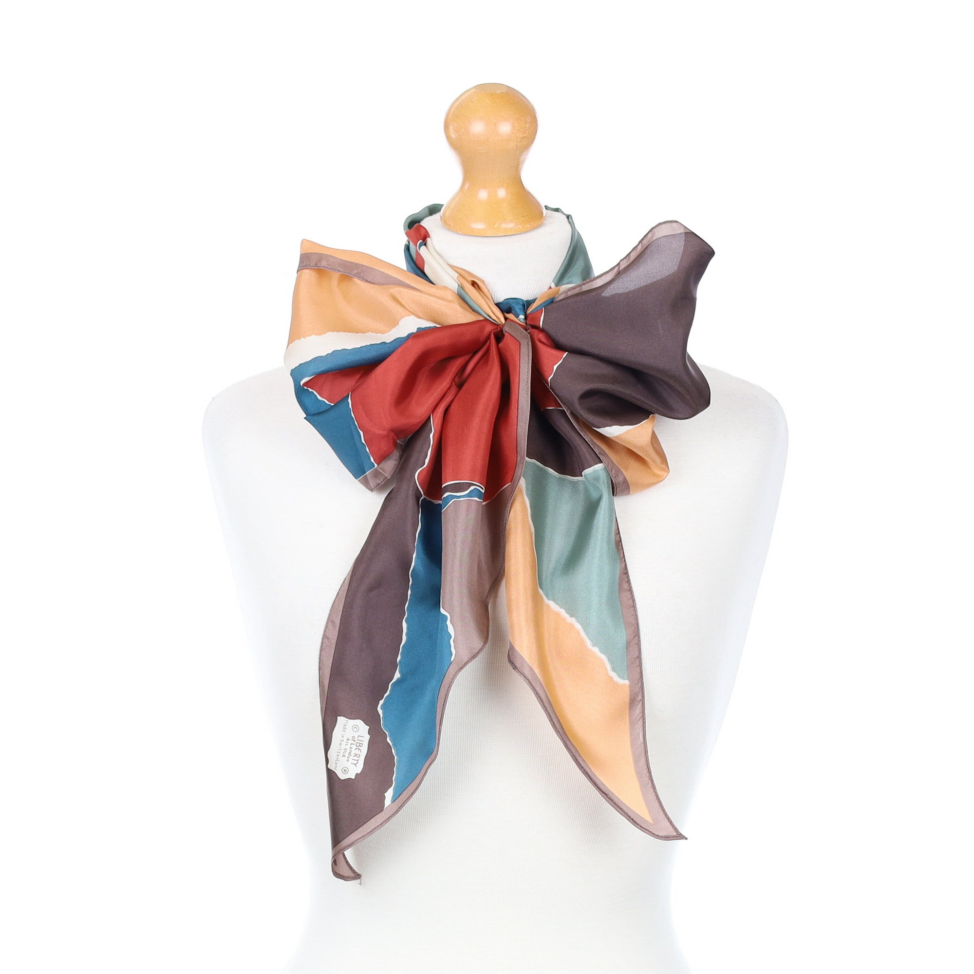 Liberty Pussy Bow Silk Scarf