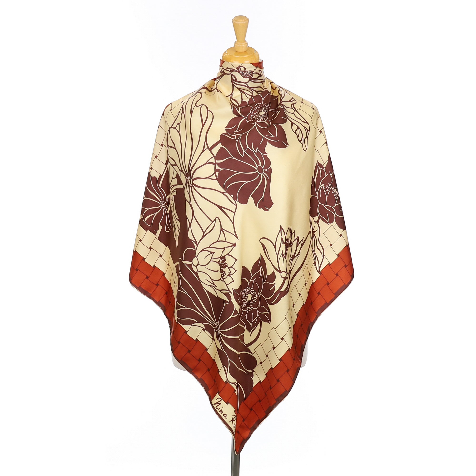 Nina Ricci Vintage Silk Scarf