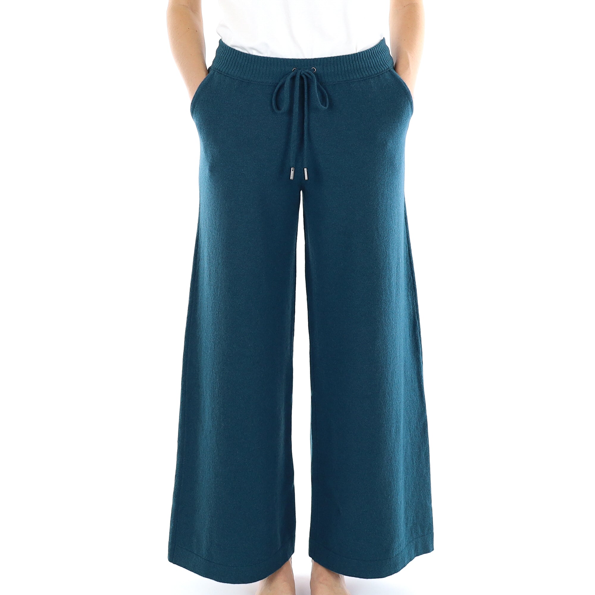 Brand New Scottish Forest Green Cashmere Lounge Pants Small
