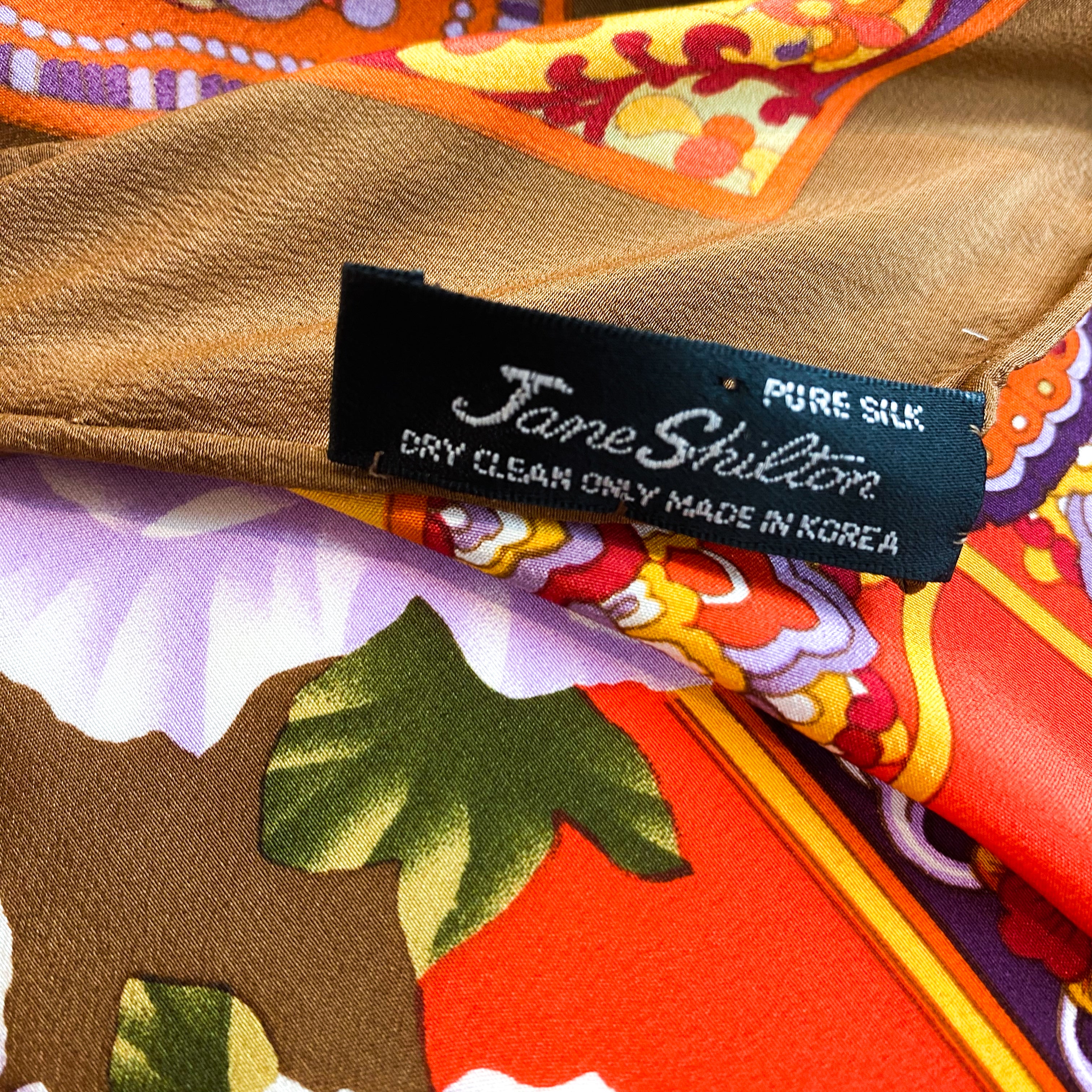 Jane Shilton Vintage Silk Scarf