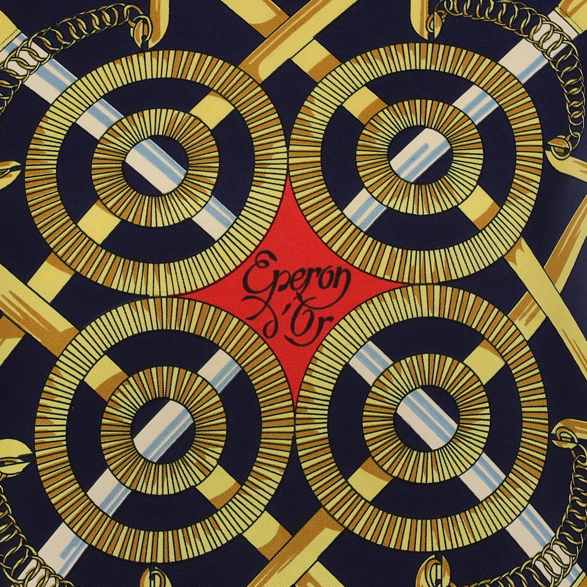 Hermès Eperon d’Or Silk Scarf