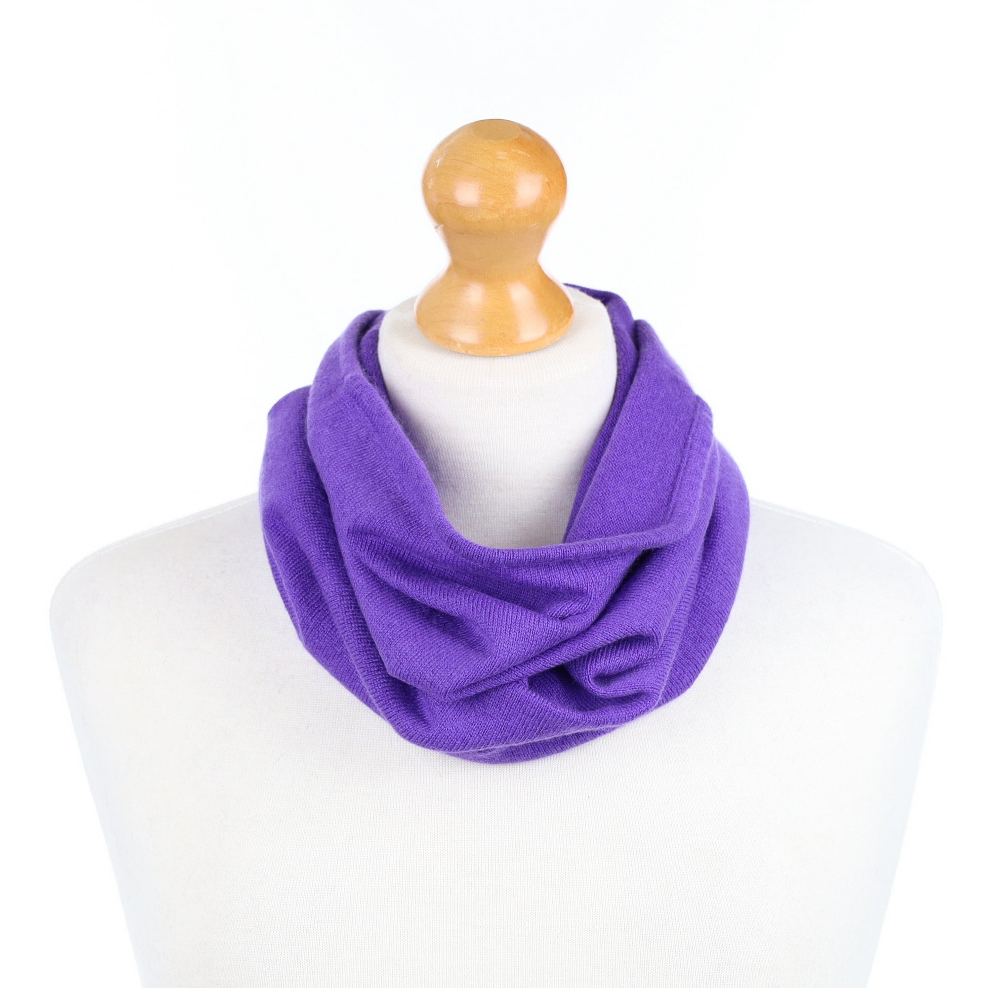 Brand New Pansy Purple Snood