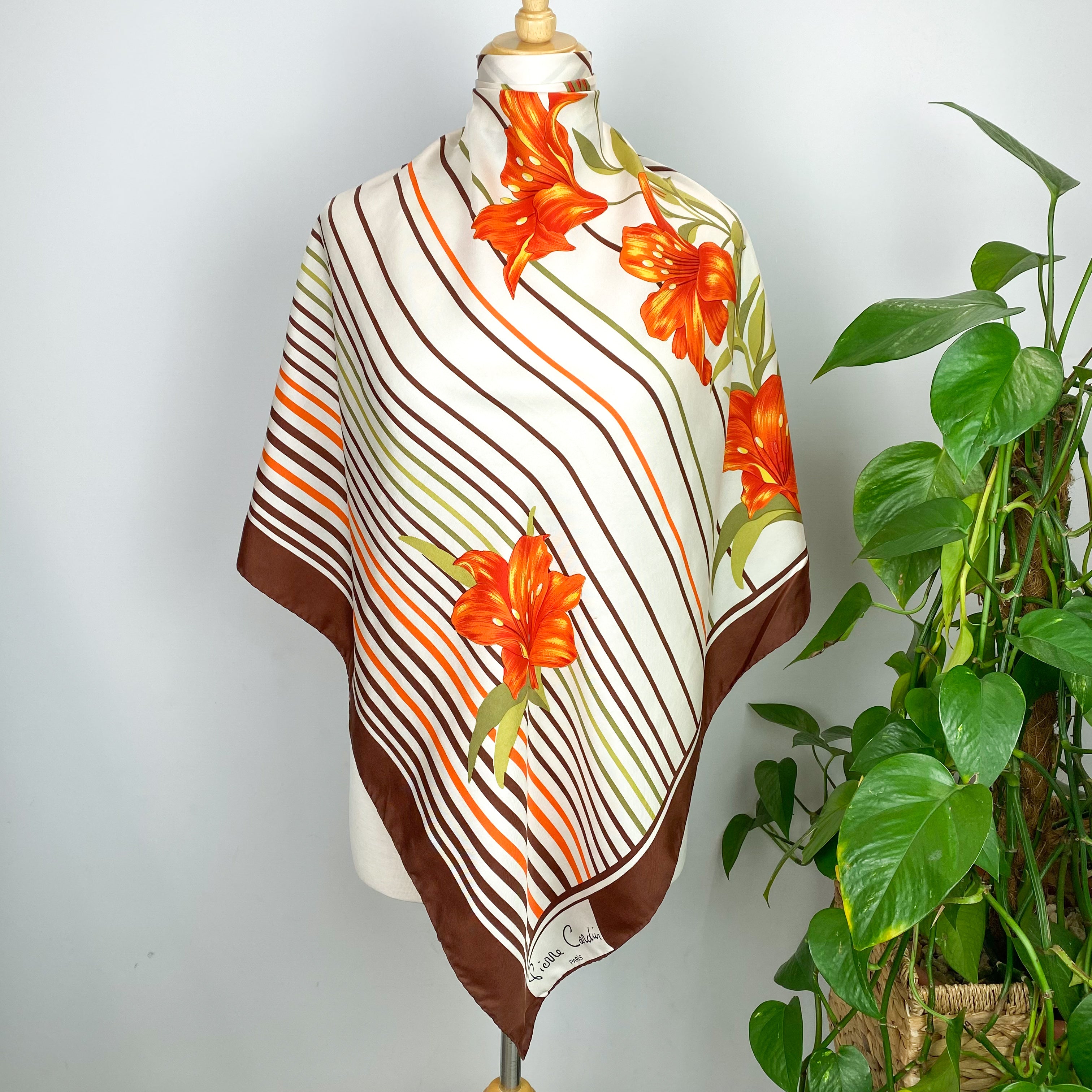 Pierre Cardin Silk Scarf
