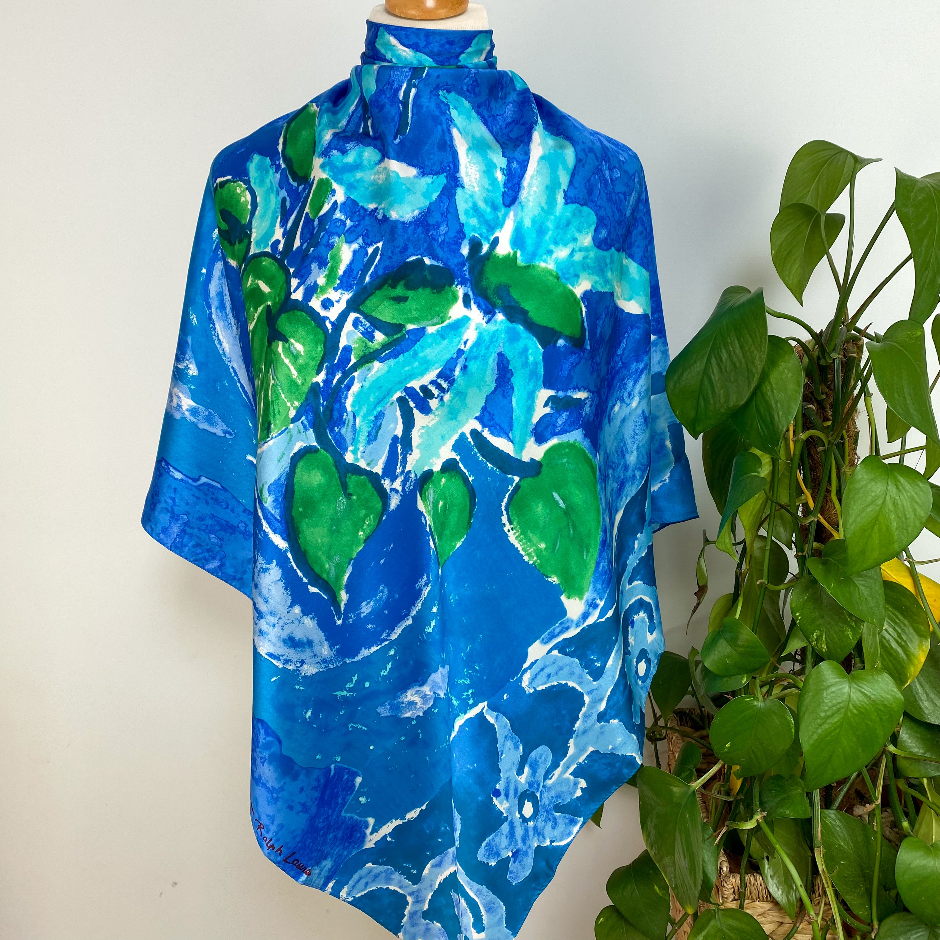 Lauren Ralph Lauren Floral Silk Scarf