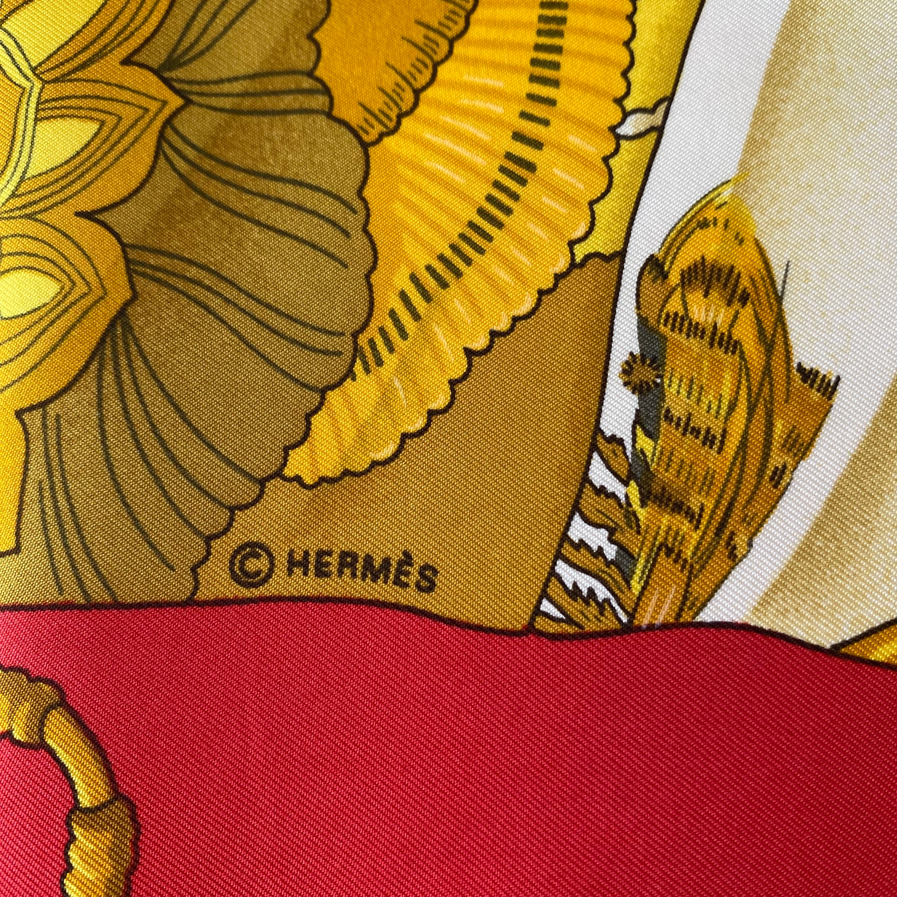 Hermès Soleil de Soie Silk Scarf