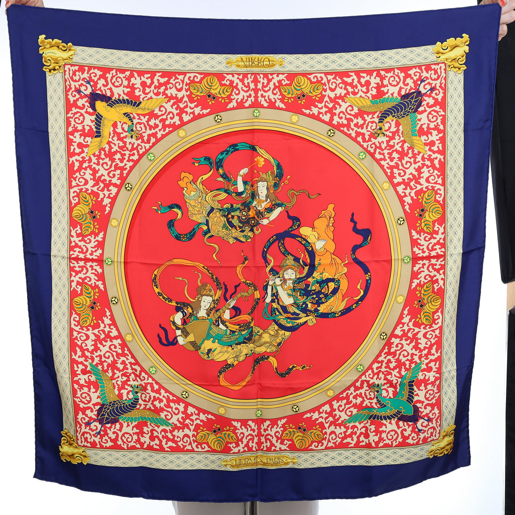 Hermès Nikko Silk Scarf Quite Rare