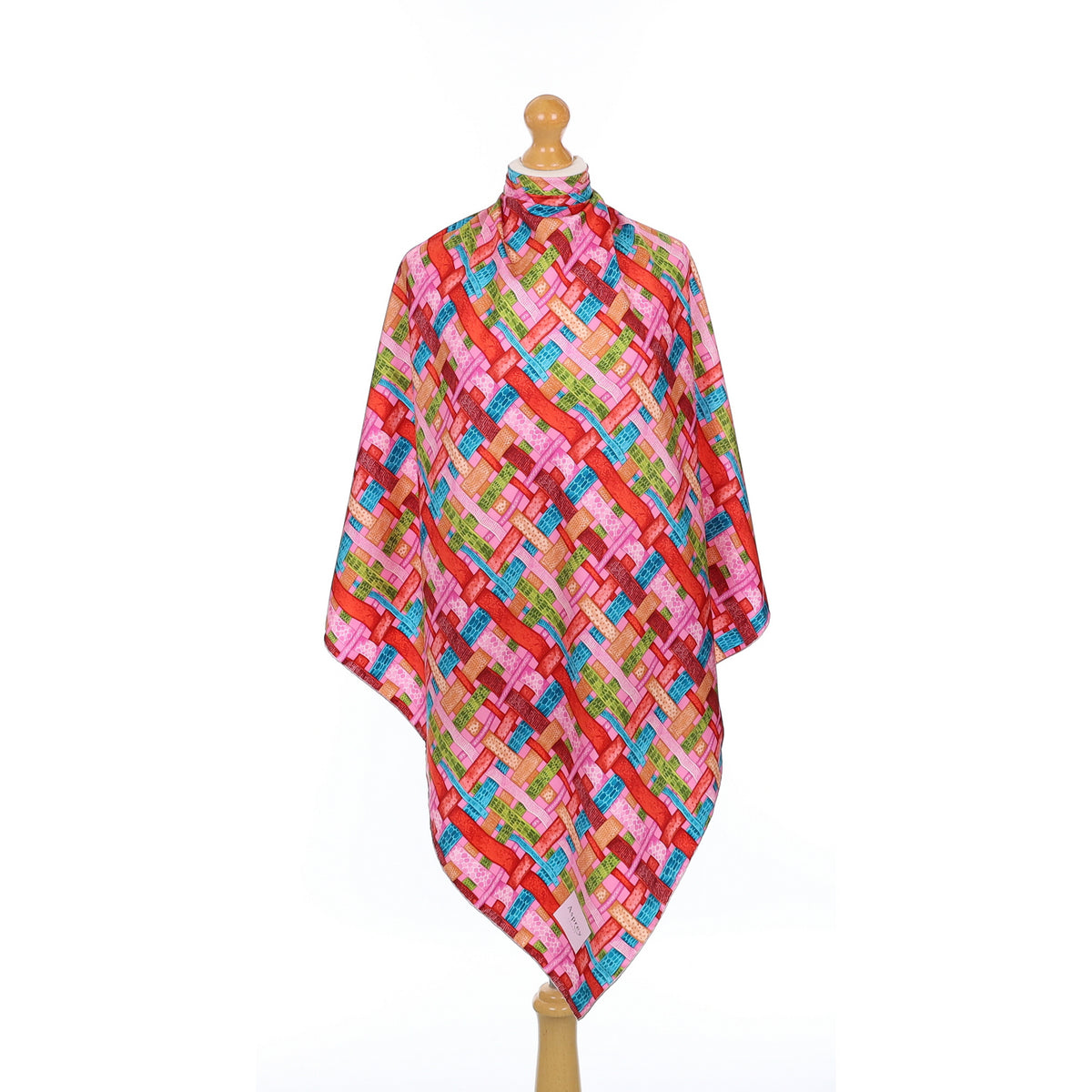 Brand New Asprey Multicoloured  Silk Scarf